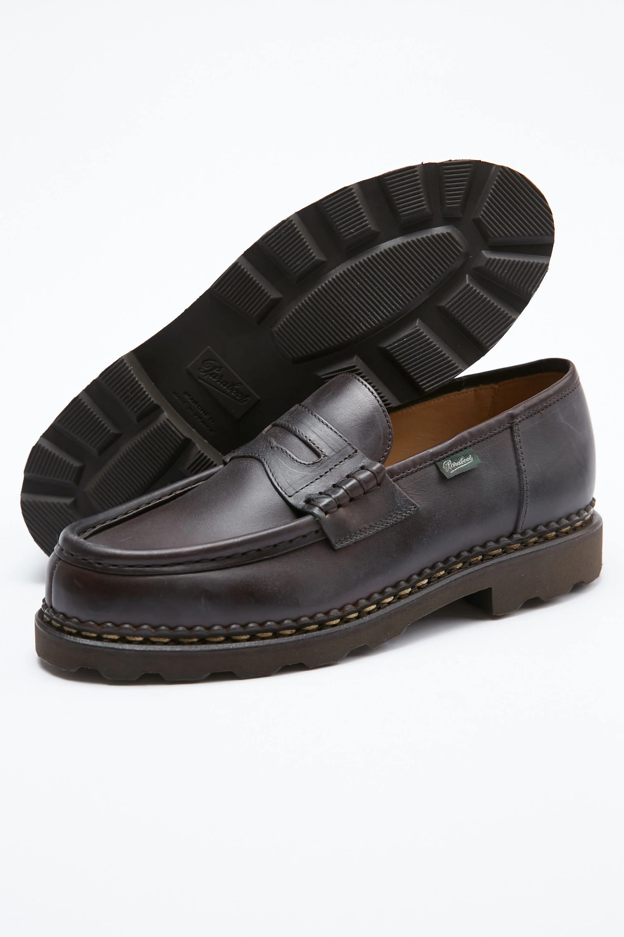 Paraboot Men's Reims/Marche Marron - Lis Cafe - Image 10