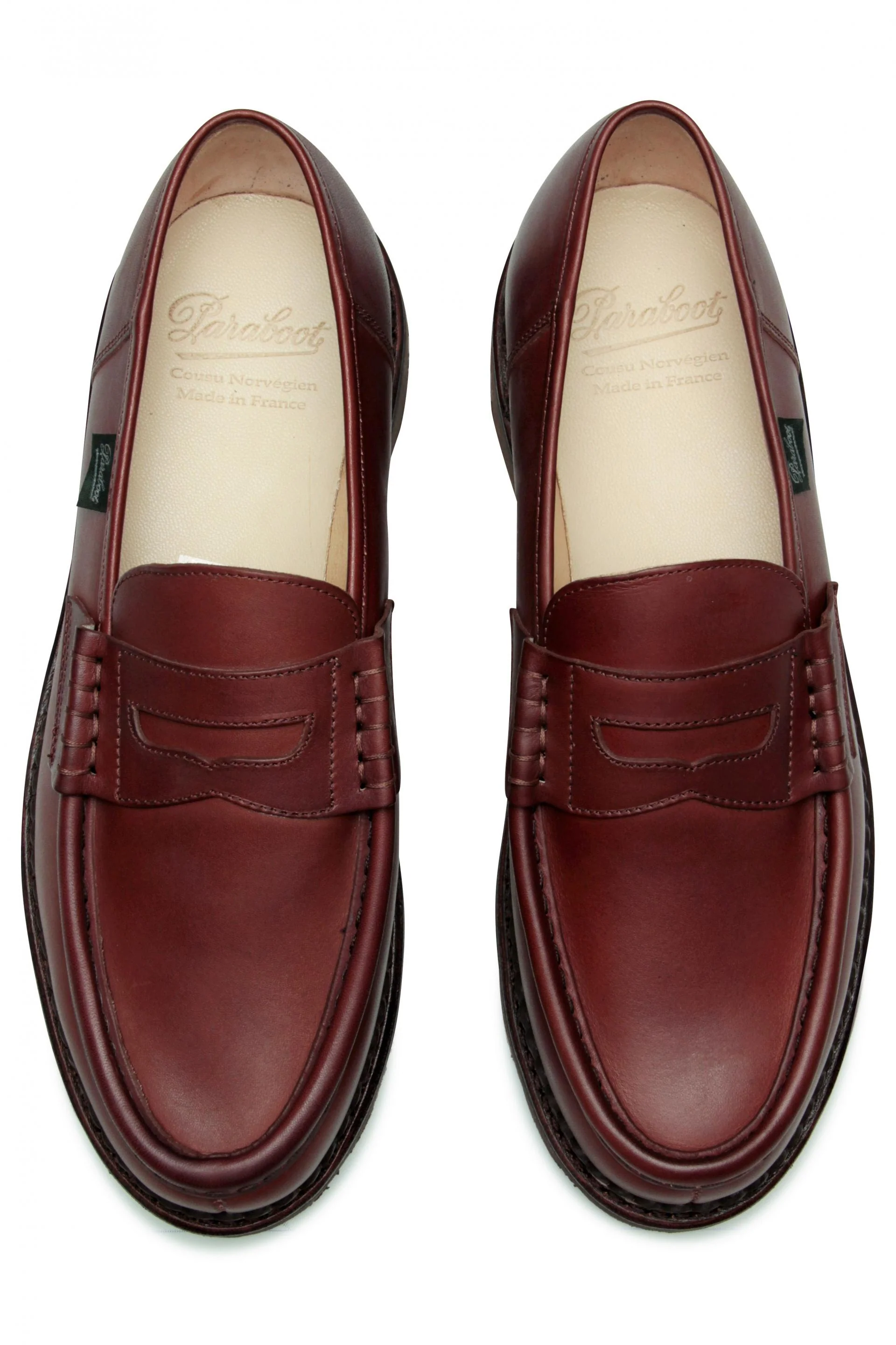 Paraboot Men's Reims / Marche Marron - Lis Marron - Image 4