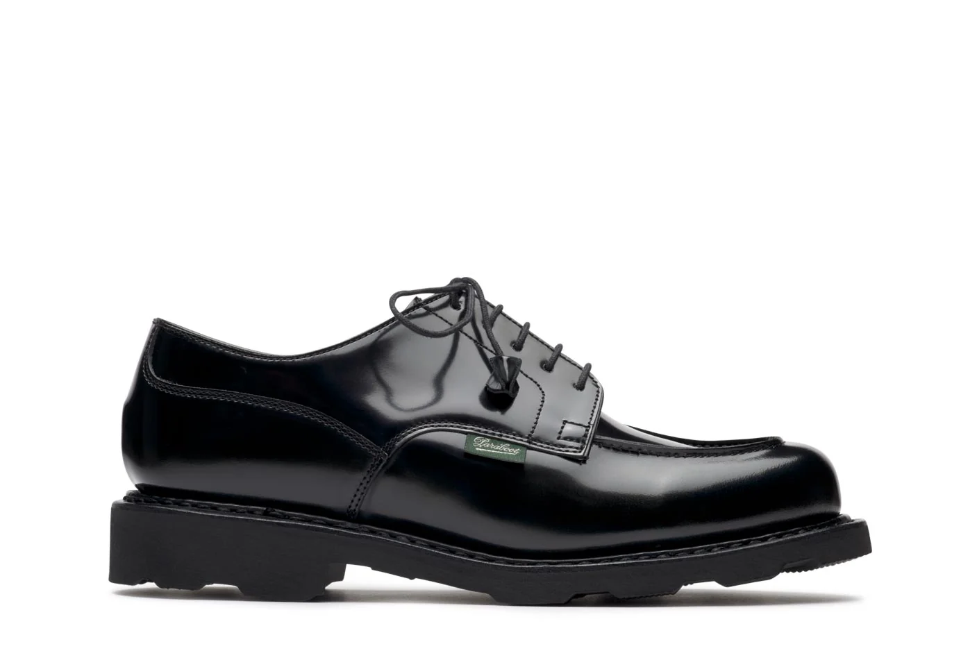 Paraboot Women's Chambord / Griff Noire - Gloss Noir - Image 2