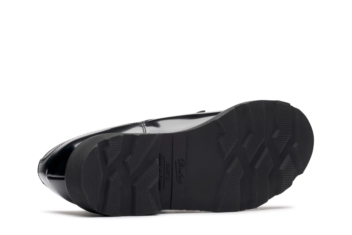 Paraboot Women's Chambord / Griff Noire - Gloss Noir - Image 4