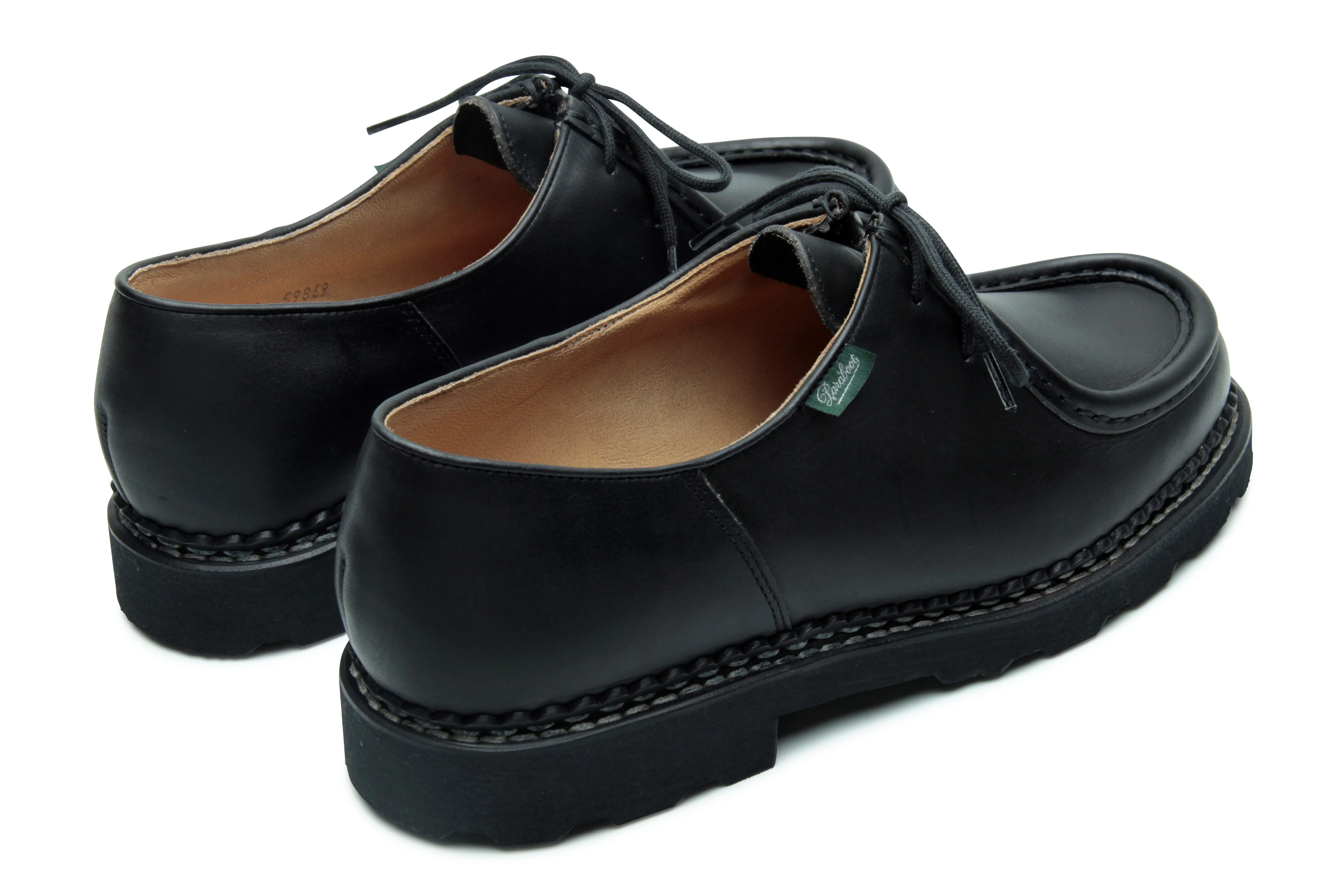 Paraboot Women's Michael / Griff II Noire - Lis Noir - Image 4
