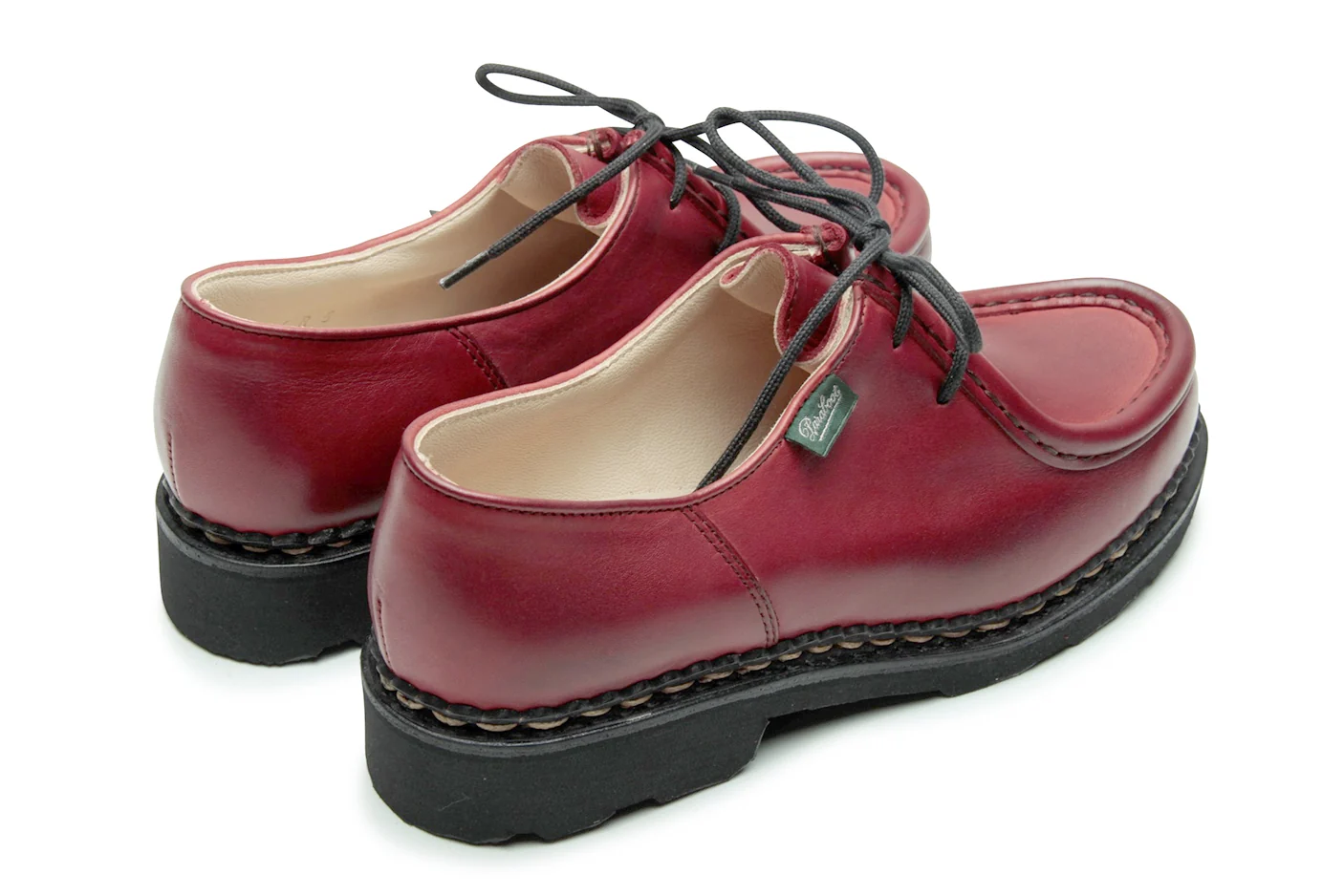 Paraboot Women's Michael / Griff II Noire - Lis Rouge - Image 3