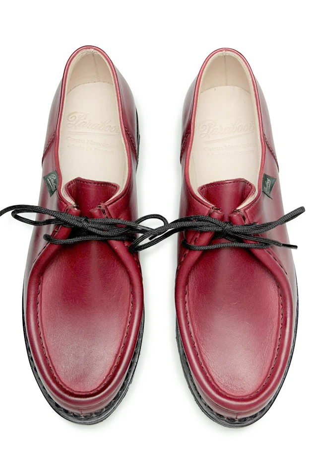 Paraboot Women's Michael / Griff II Noire - Lis Rouge - Image 4