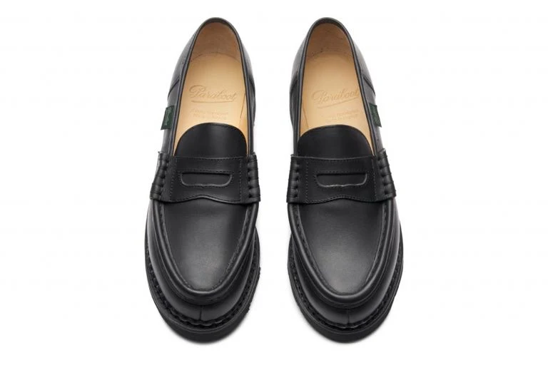 Paraboot Women's Orsay / Griff II Noire - Lis Noir - Image 3