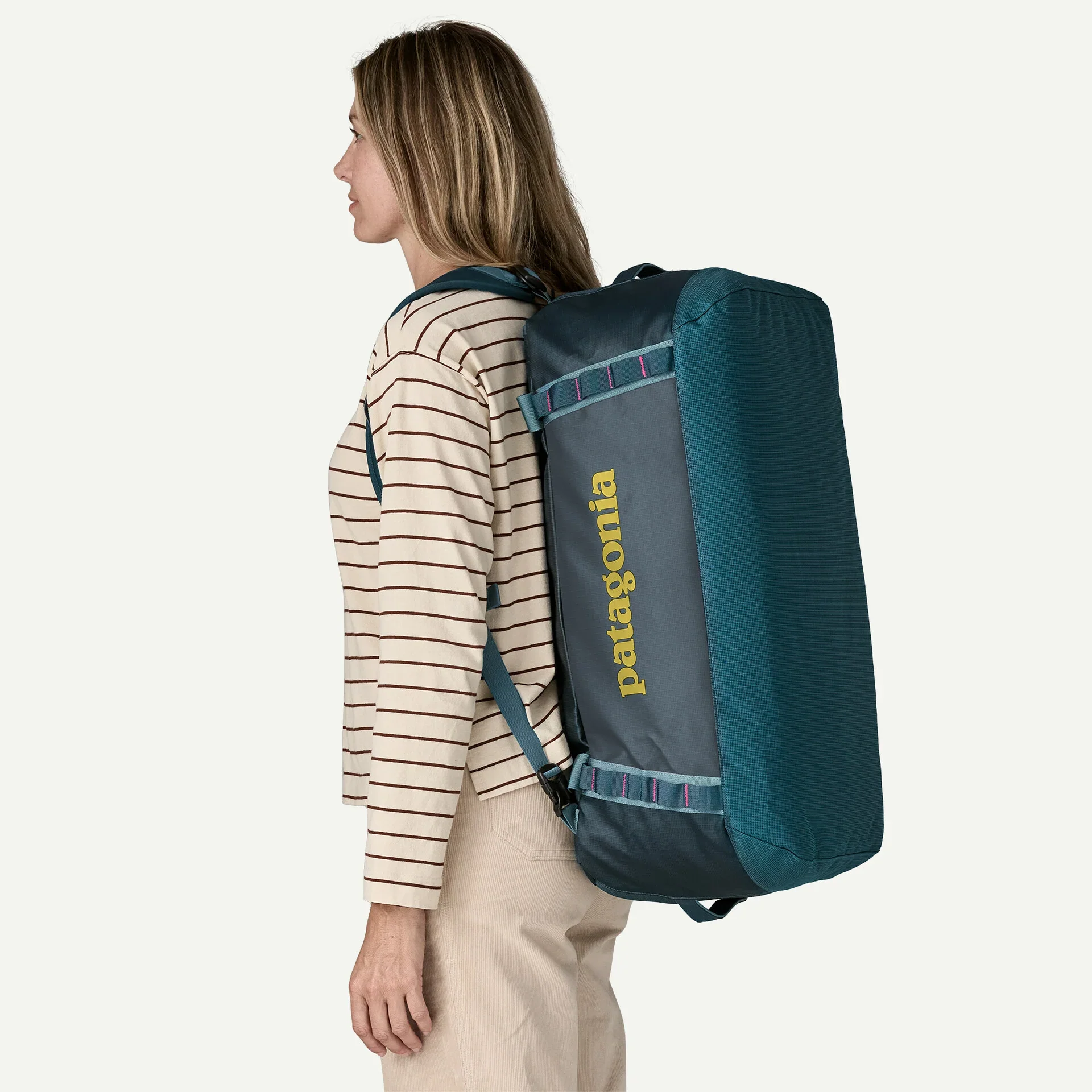Patagonia Black Hole® Duffel Bag 55L - Black w/Black - Image 2