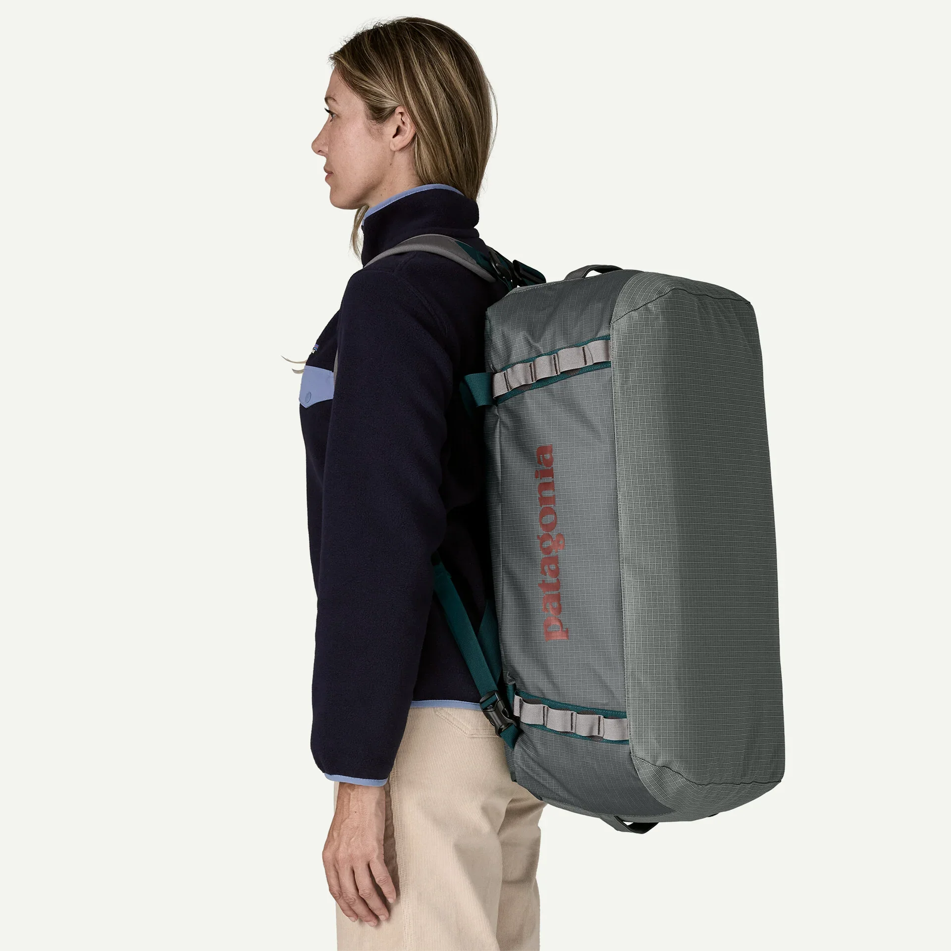 Patagonia Black Hole® Duffel Bag 55L - Noble Grey - Image 3