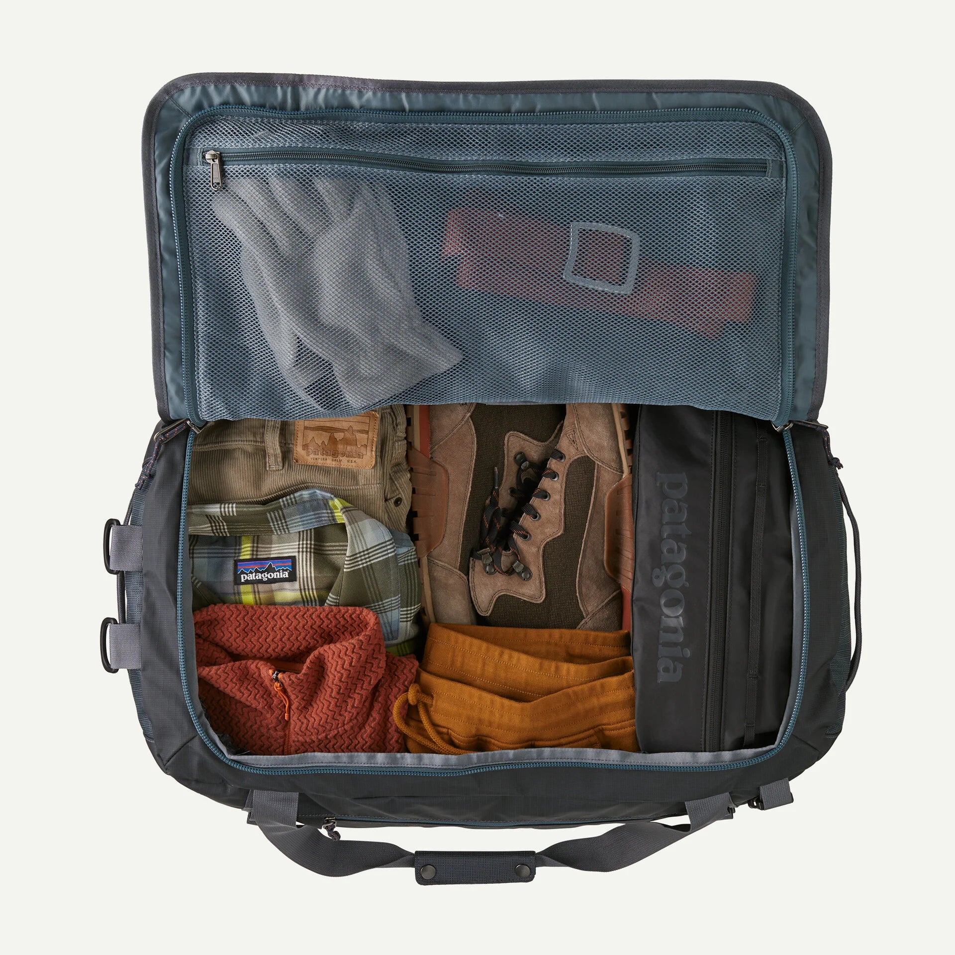 Patagonia Black Hole® Duffel Bag 55L - Noble Grey - Image 5