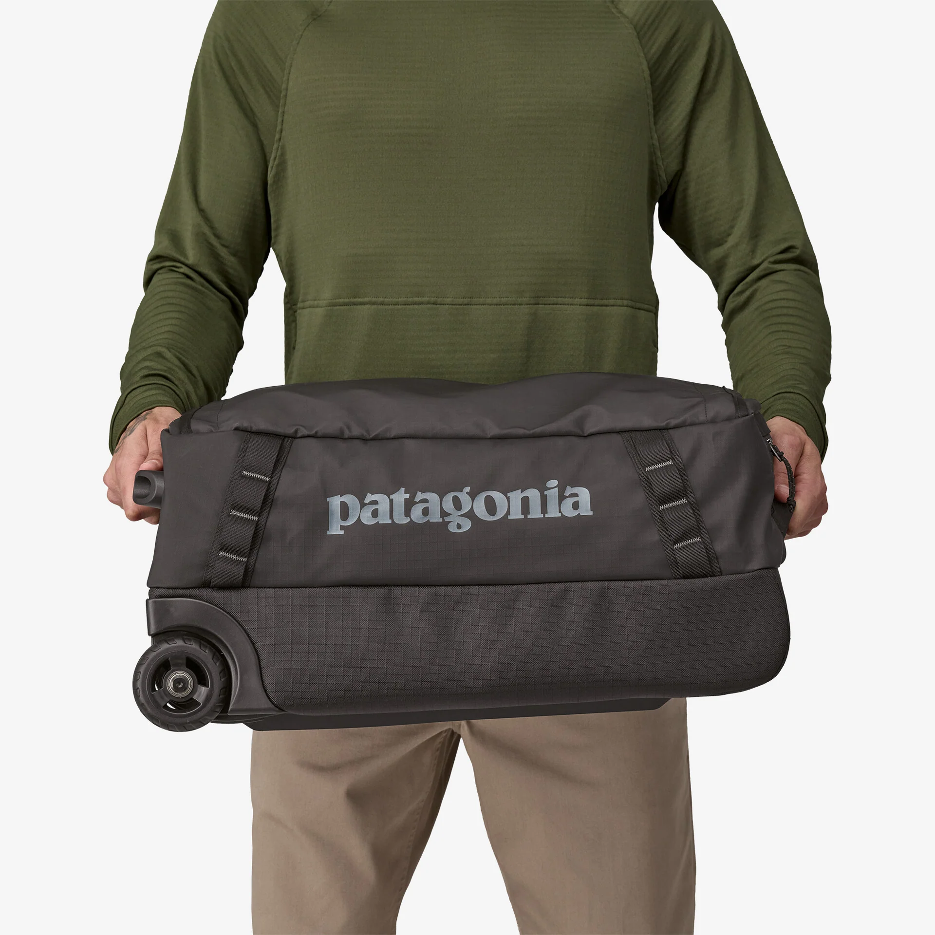 Patagonia Black Hole Wheeled Duffel Bag 40L - Black - Image 5
