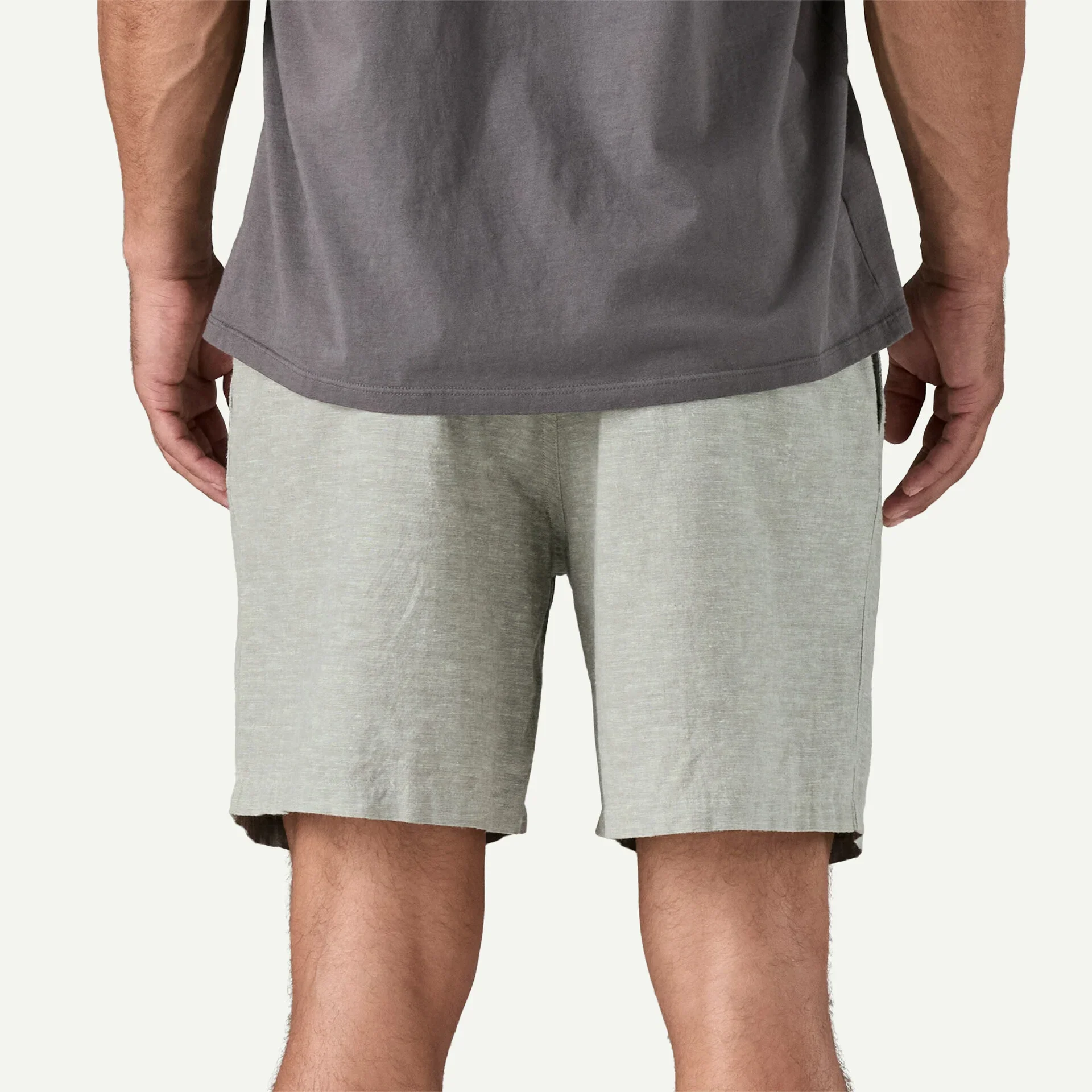 Patagonia Men's Baggies™ Naturals - Chambray: Feather Grey - Image 3