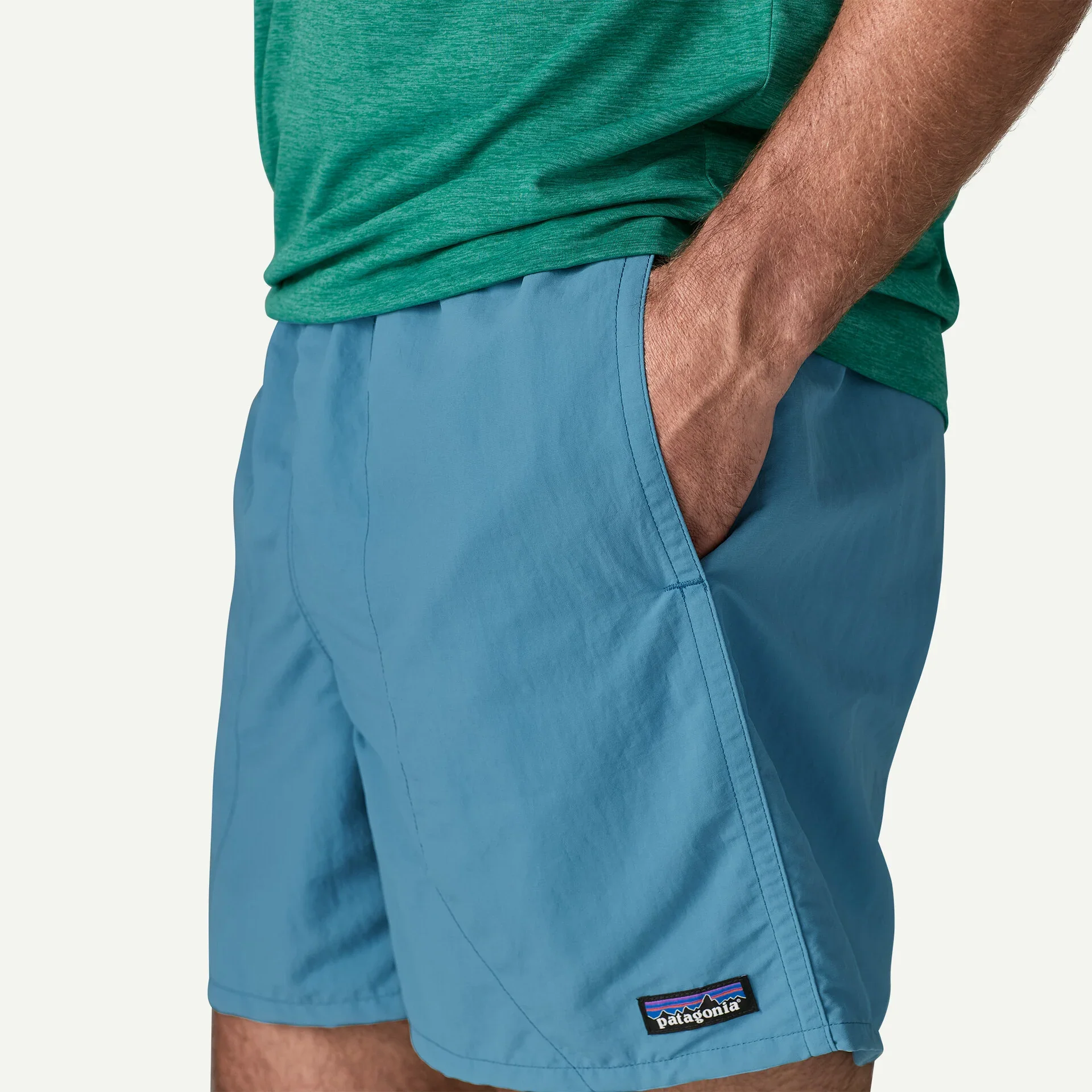 Patagonia Men's Baggies™ Shorts 5" - Shore Blue - Image 7