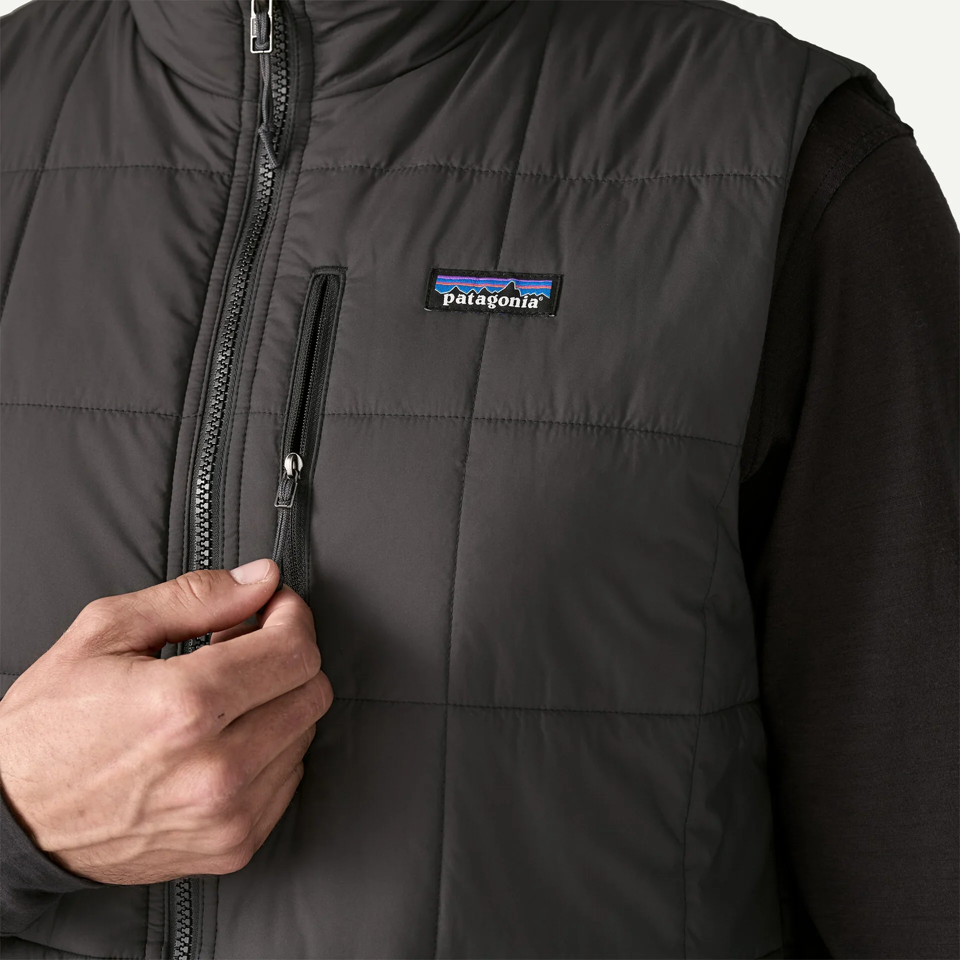 Patagonia Men's Light Gust Vest - Black - Image 4