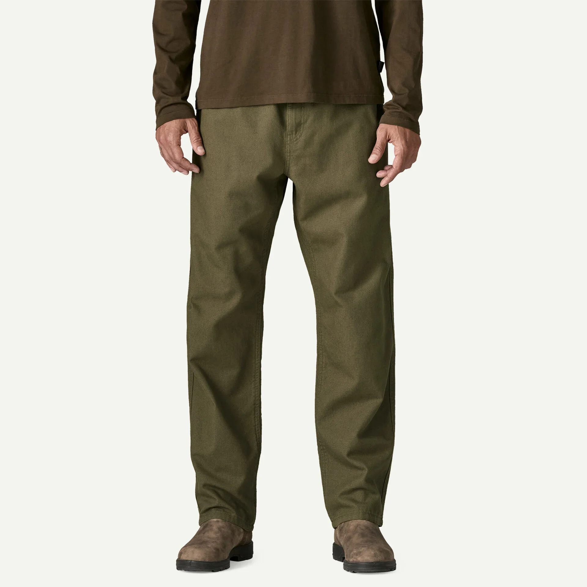 Patagonia Men's Point Reyes Canvas Gi Pants - Basin Green - Image 2