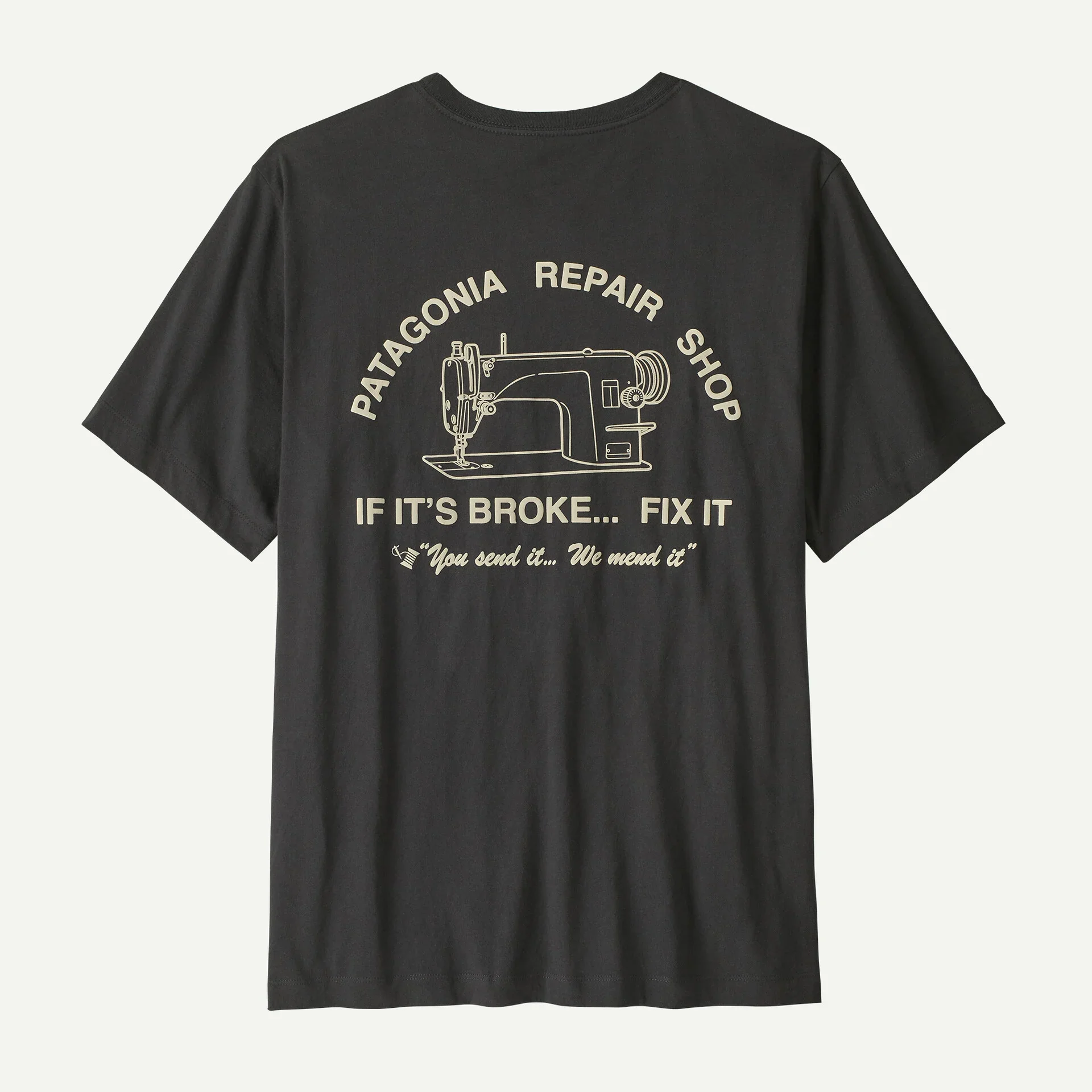 Patagonia Men's Repair Shop T-Shirt - Ink Black - Image 2
