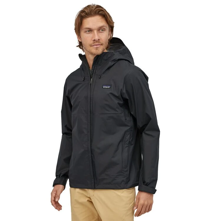 Patagonia Men's Torrentshell 3L Jacket - Black - Image 2