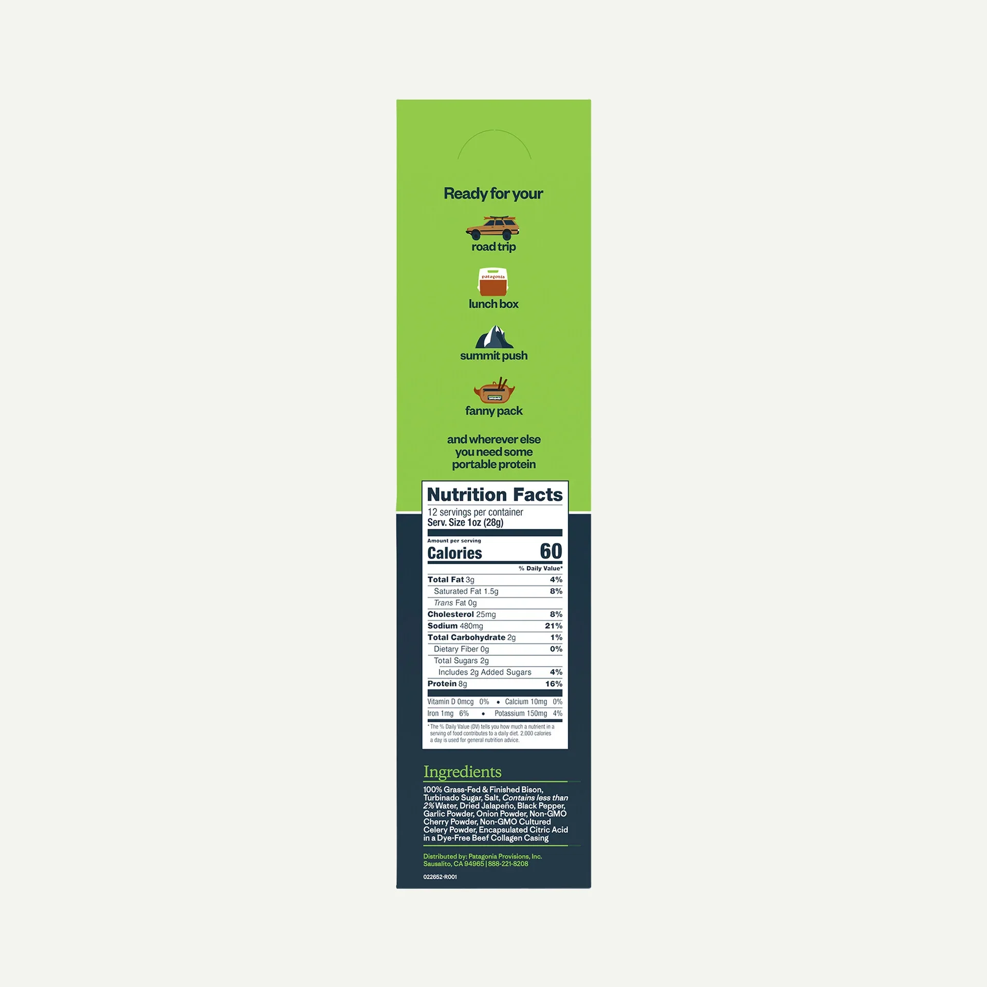 Patagonia Provisions Bison Sticks - Jalapeno - Image 2
