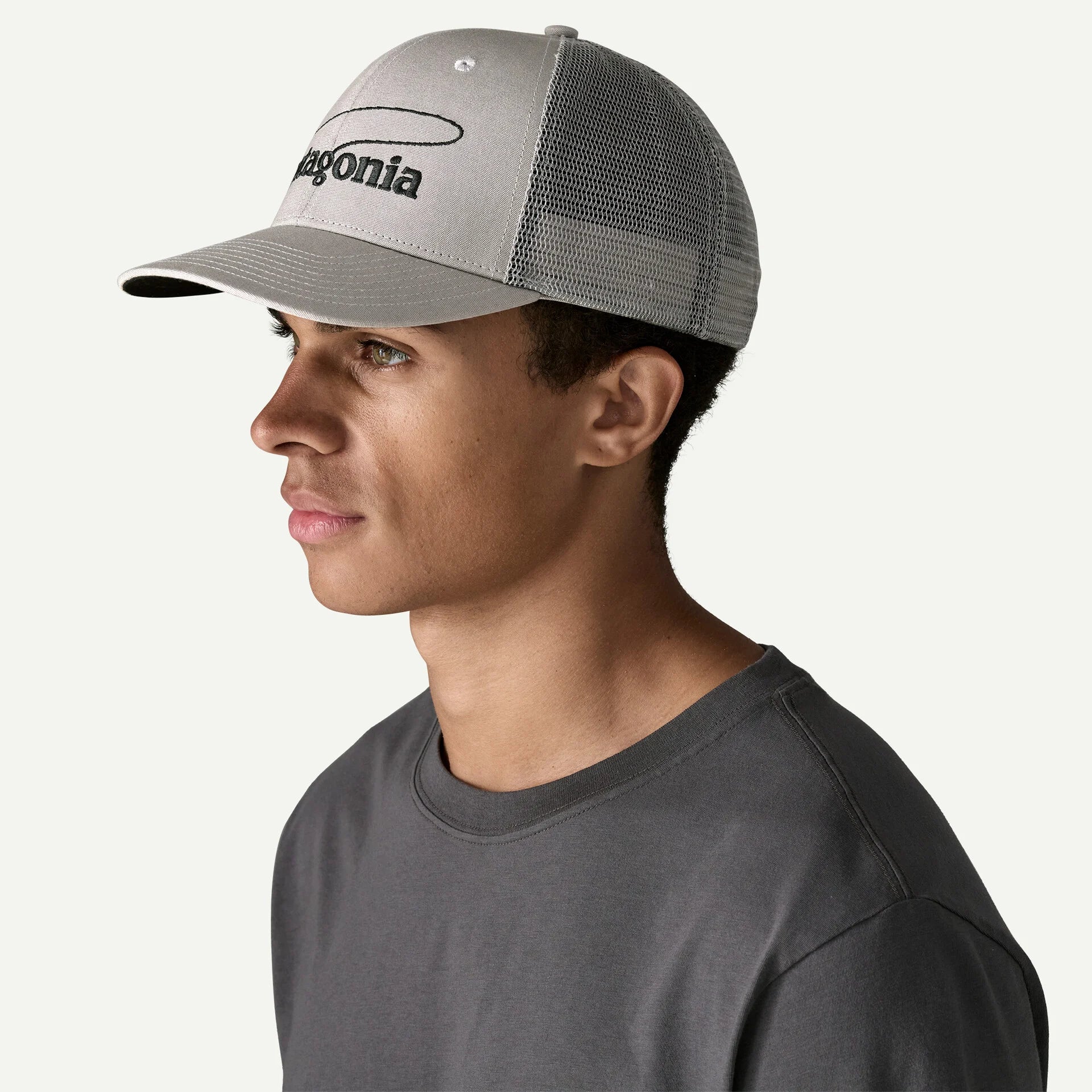 Patagonia Take a Stand Trucker Hat - Rainbow Run: Bobcat Brown - Image 2