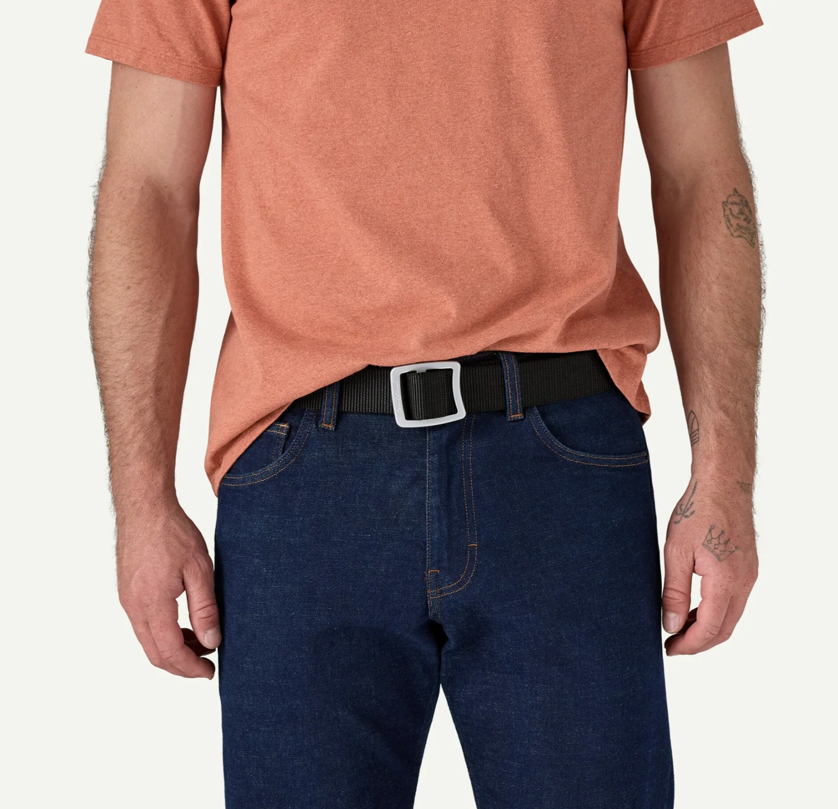 Patagonia Tech Web Belt - Coal Orange - Image 2