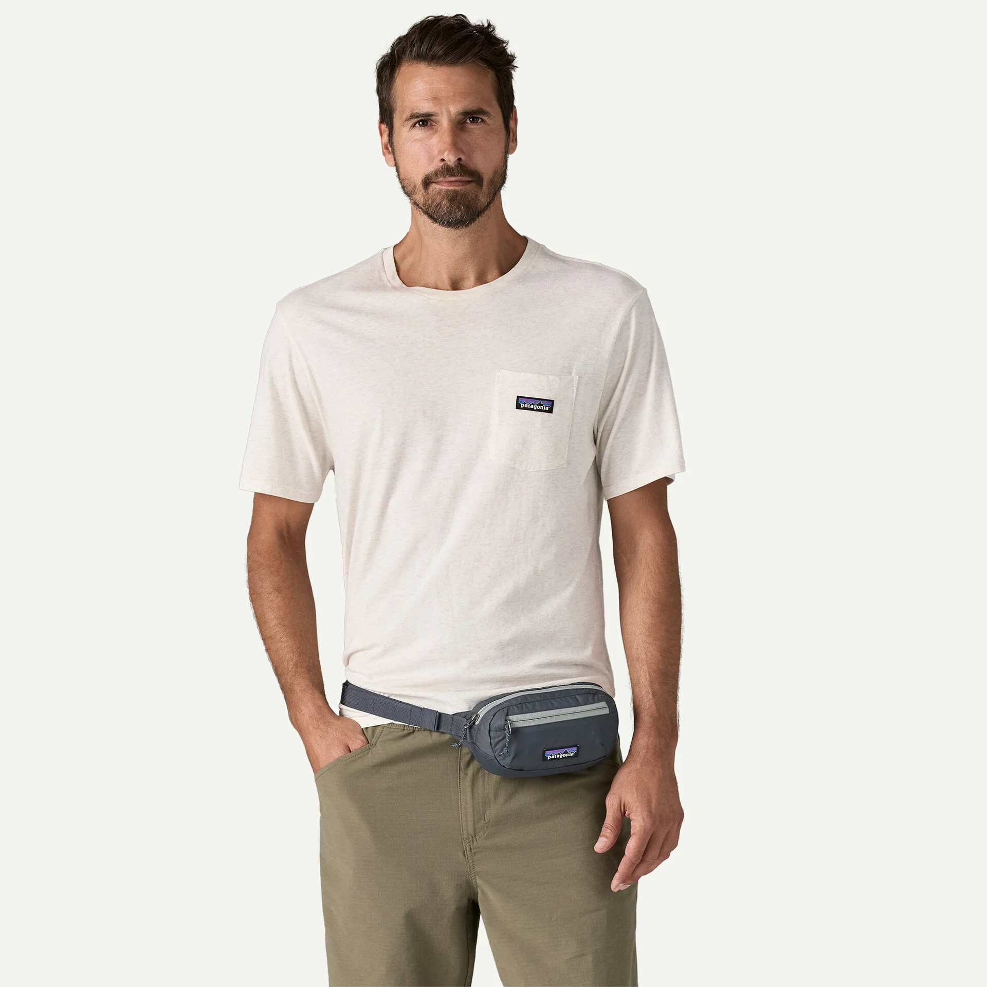 Patagonia Terravia Mini Hip Pack 1L - Black - Image 2
