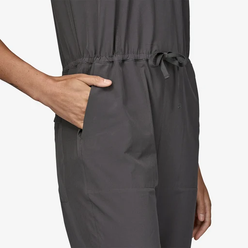 Patagonia Women's Fleetwith Jumpsuit - Ink Black - Image 4
