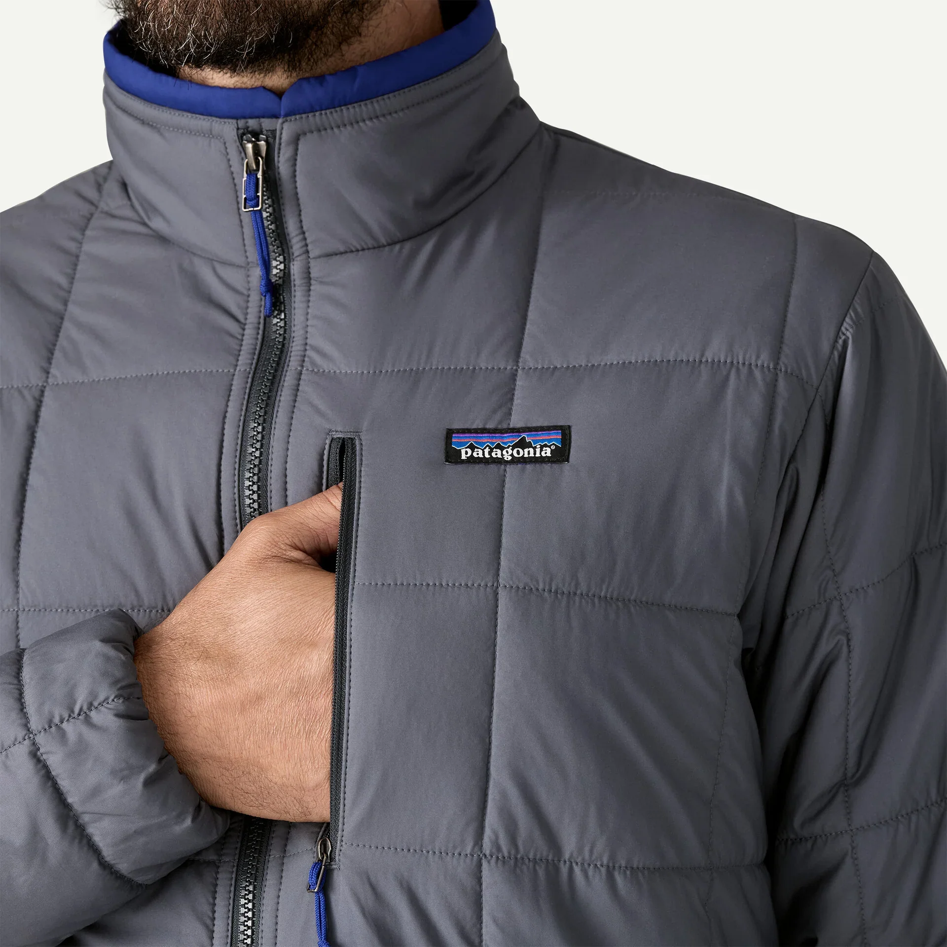 Patagonia Men's Light Gust Jacket - Blue Sage - Image 5