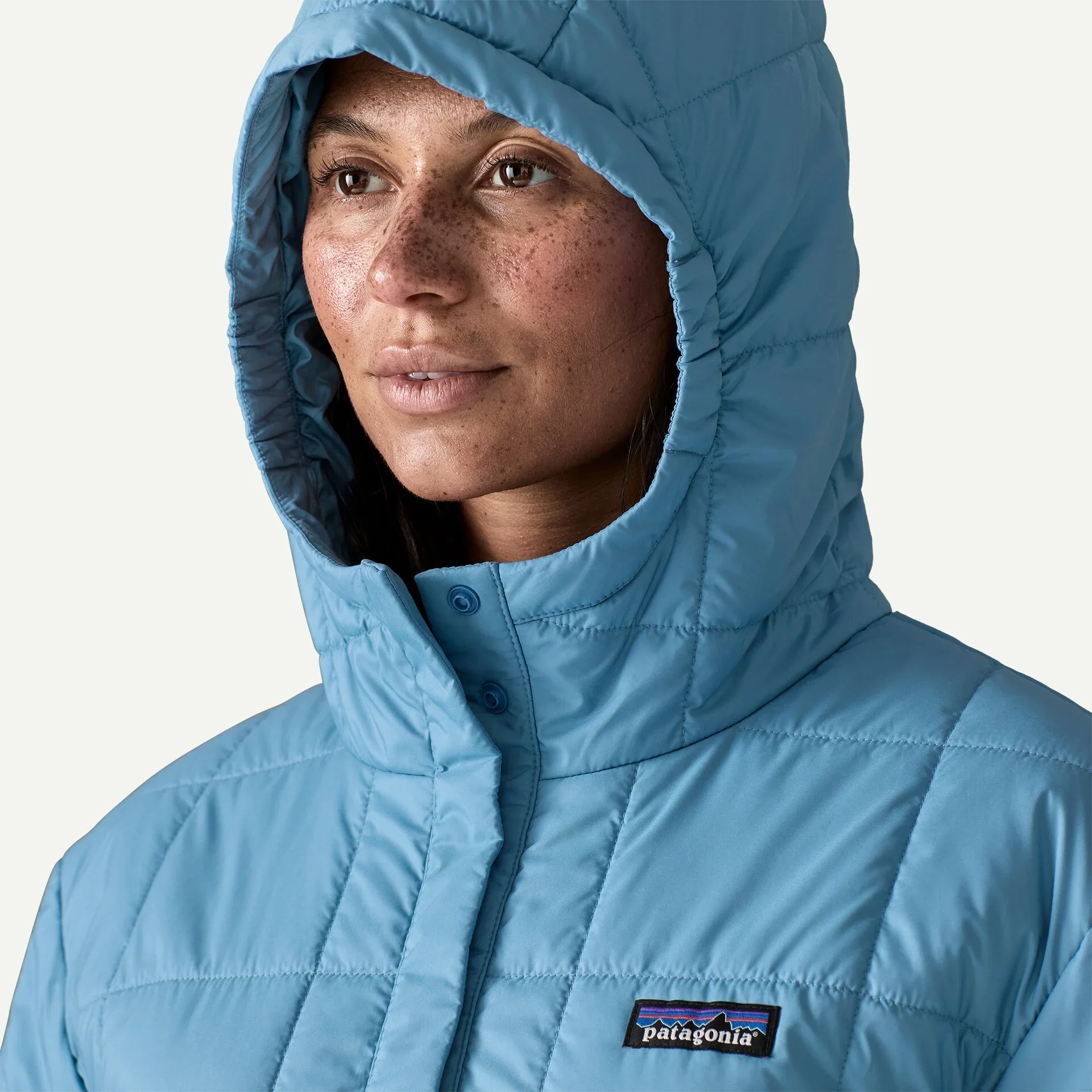 Patagonia Women's Light Gust Hoodie Pullover - Caper Green - Image 10