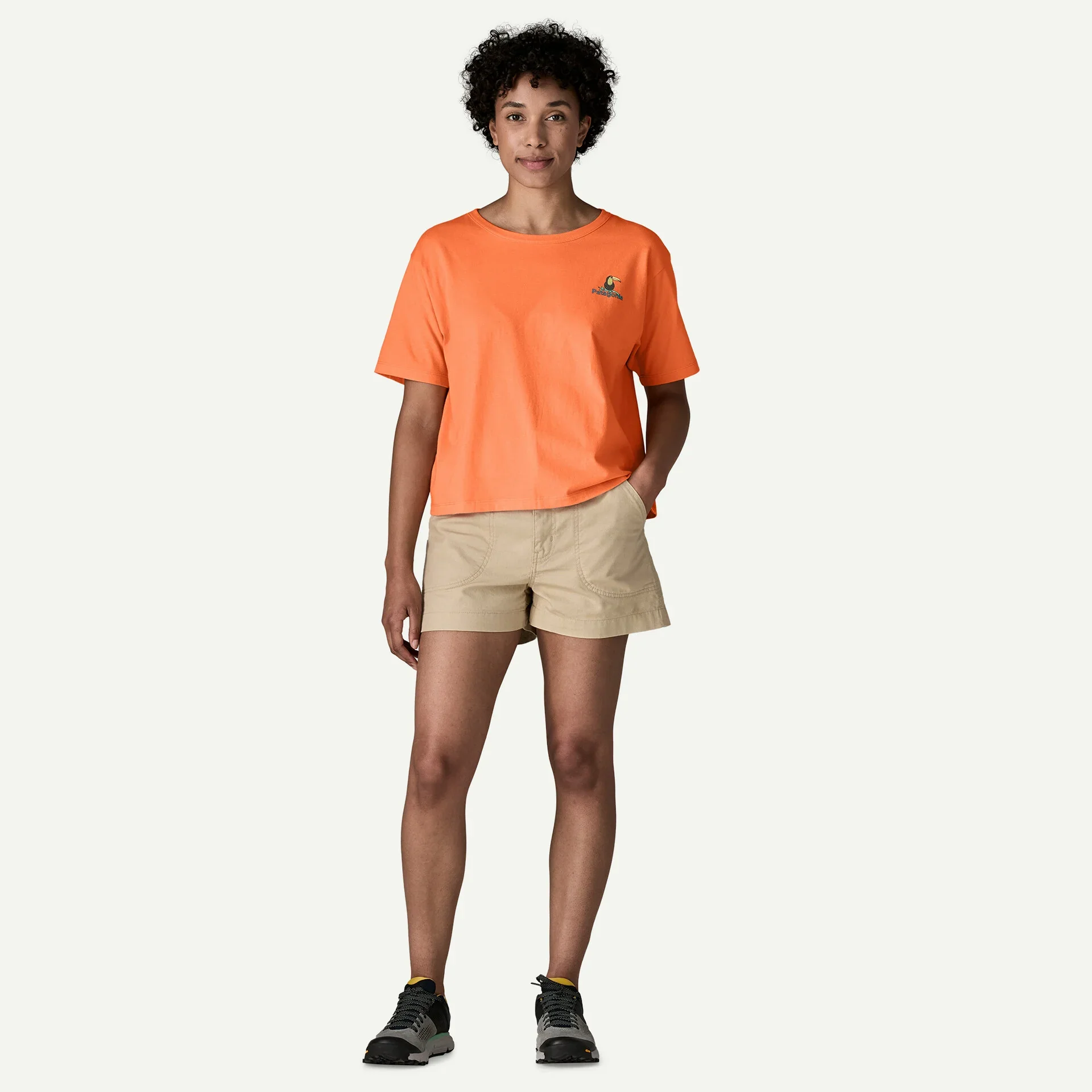Patagonia Women's Protect Rainforest Easy Cut T-Shirt - Undyed Natural - Image 5