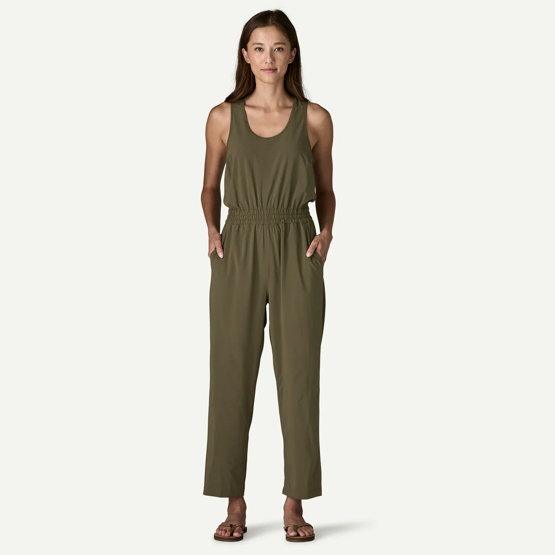 Patagonia Women's Terrebone Traveler Jumpsuit - Black - Image 4