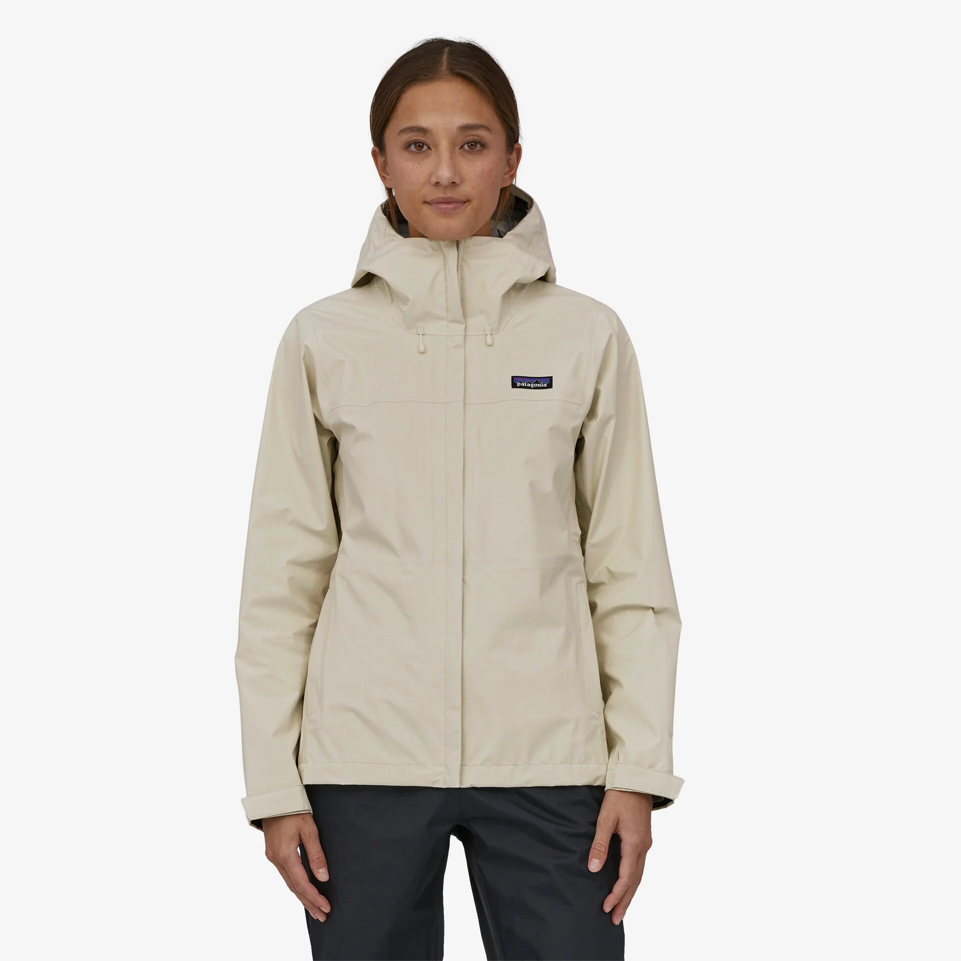 Patagonia Women's Torrentshell 3L Jacket - Wool White - Image 3