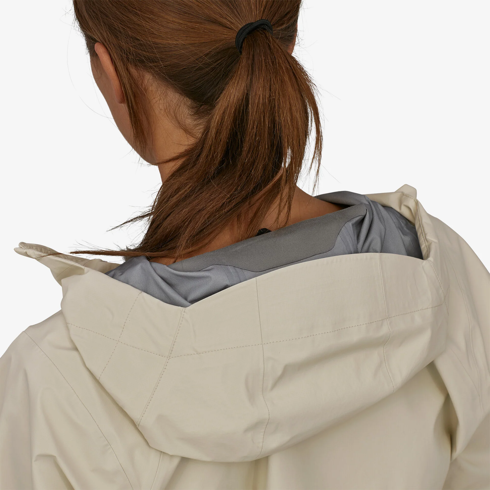 Patagonia Women's Torrentshell 3L Jacket - Wool White - Image 9