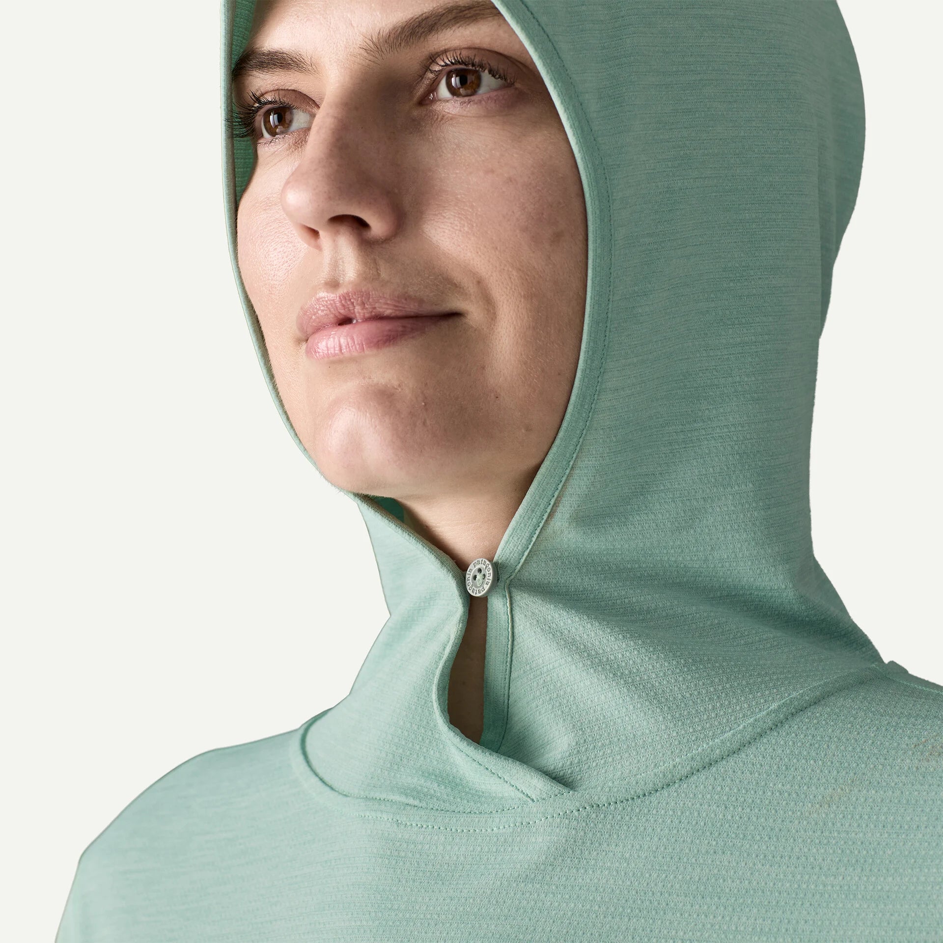 Patagonia Women's Capilene Cool Sun Hoody - Thermal Blue/Thin Ice X-Dye - Image 10