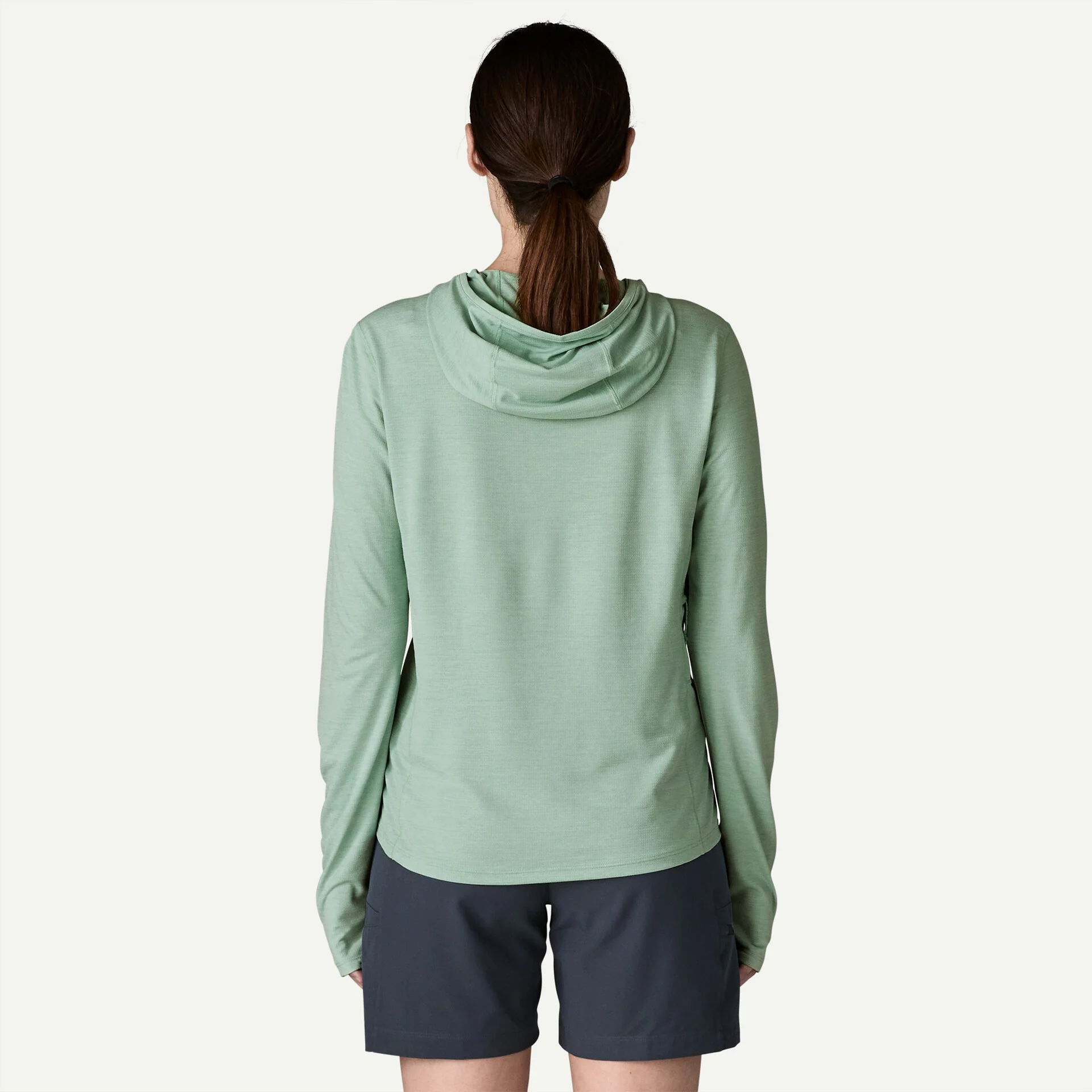 Patagonia Women's Capilene Cool Sun Hoody - Thermal Blue/Thin Ice X-Dye - Image 3