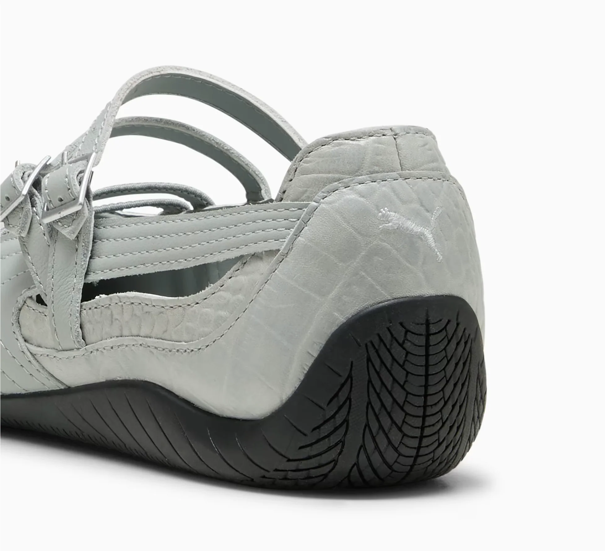 Puma - Speedcat Ballet Flats (White/Vapor Gray) - Image 5