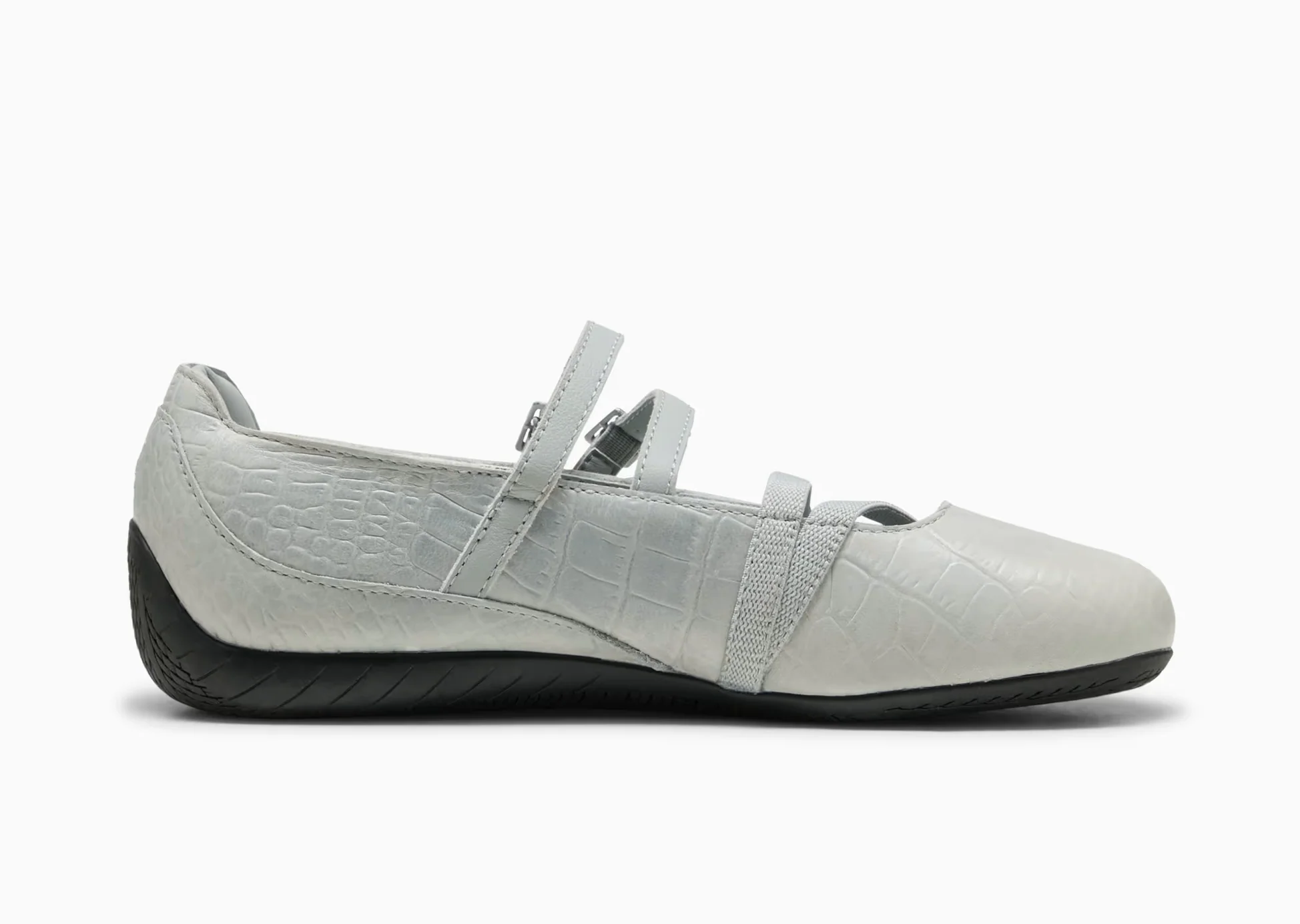 Puma - Speedcat Ballet Flats (White/Vapor Gray) - Image 7