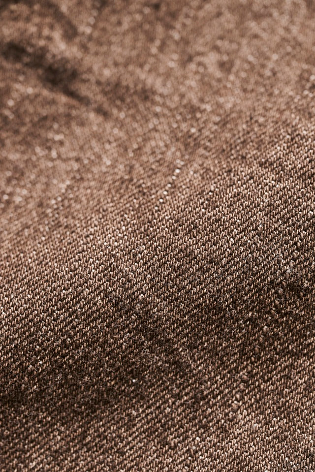 Pure Blue Japan (BR-14oz-005) - Brown Slim Straight Washed - Image 8