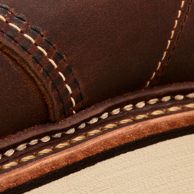 Red Wing Heritage Men's #1907 6" Moc Boot - Copper Rough and Tough - Image 8