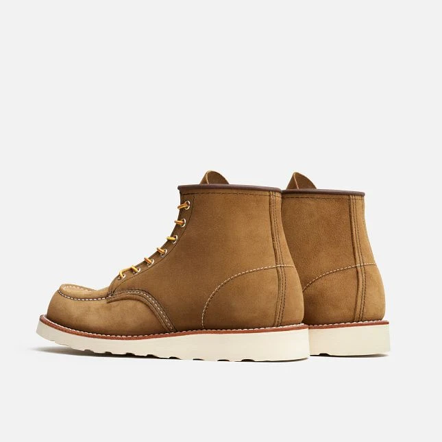 Red Wing Heritage #8881 Men's 6-inch Boot - Olive Mohave Leather - Image 4