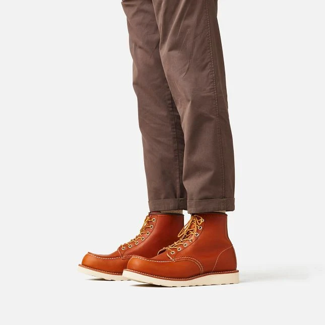 Red Wing Heritage #875 - Men's 6-Inch Boot in Oro Legacy Leather - Image 14