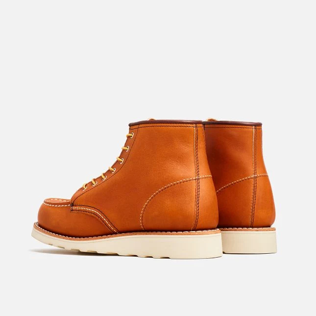Red Wing Heritage Women’s #3375 Moc Boot - Oro Legacy - Image 3