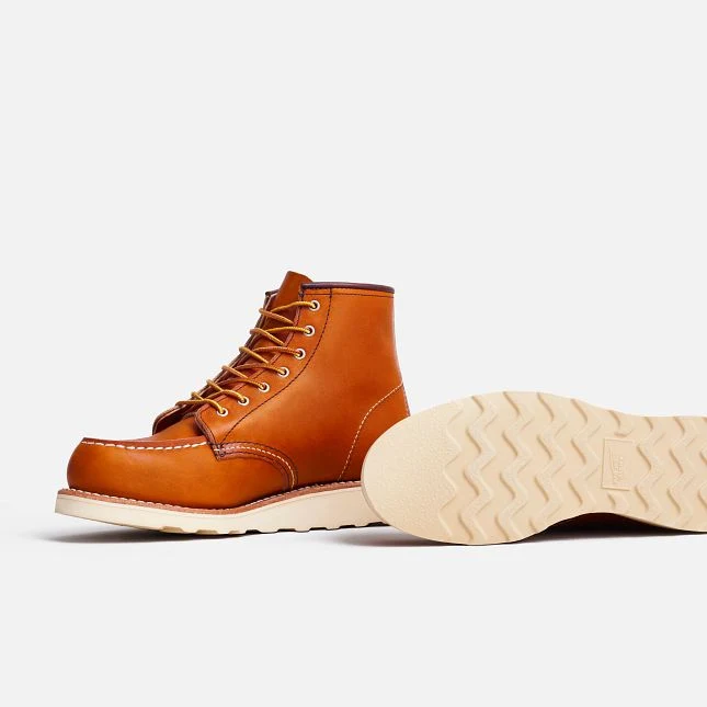 Red Wing Heritage Women’s #3375 Moc Boot - Oro Legacy - Image 4