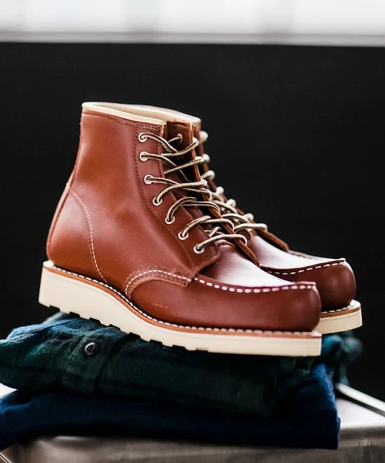 Red Wing Heritage Women’s #3375 Moc Boot - Oro Legacy - Image 9