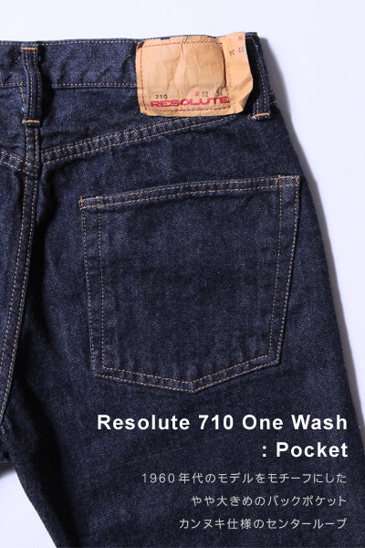 Resolute 710 Slim Straight One Wash Denim - Image 9