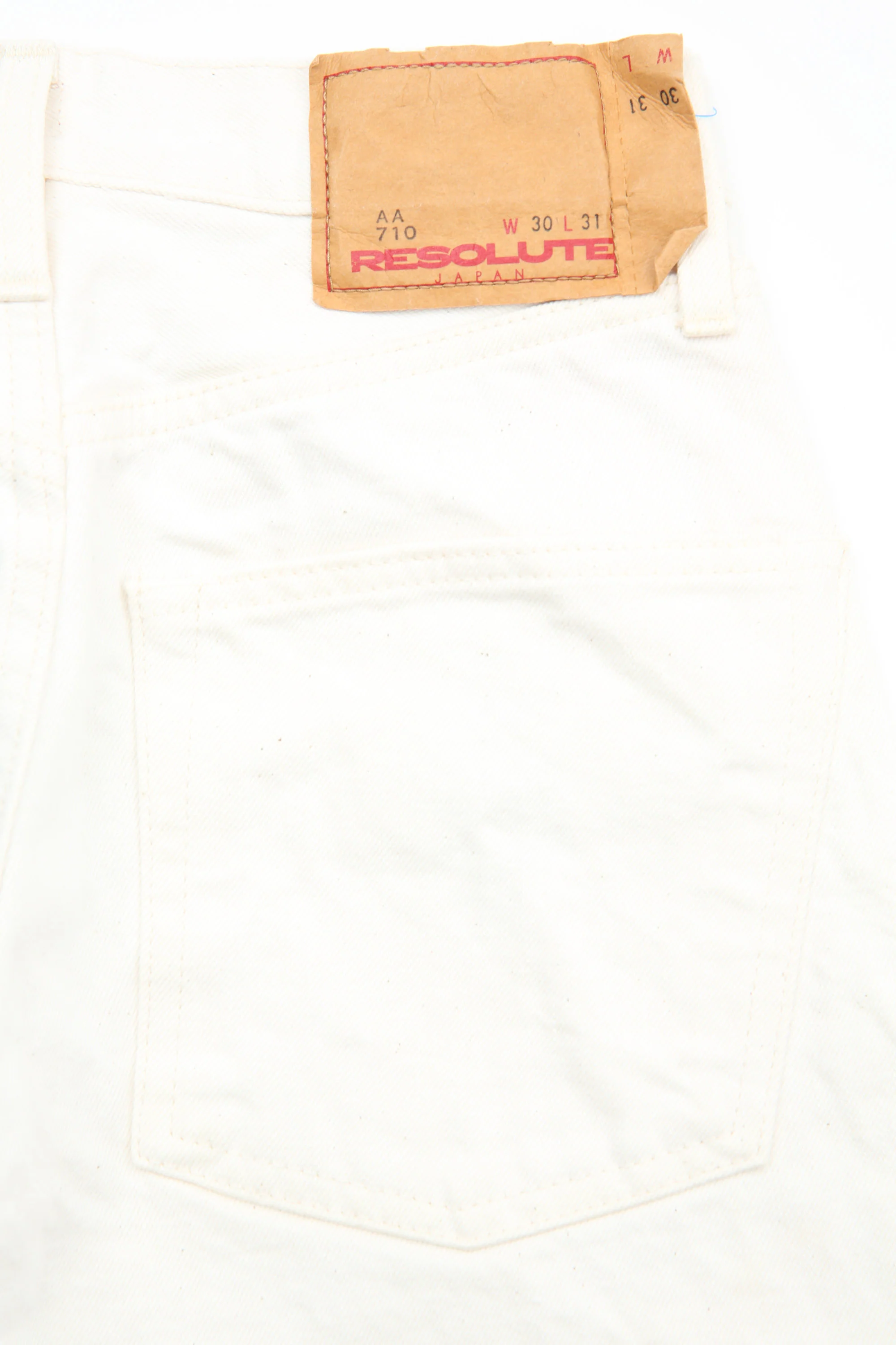 Resolute Slim Straight Natural Selvedge Denim - AA710 - Image 11