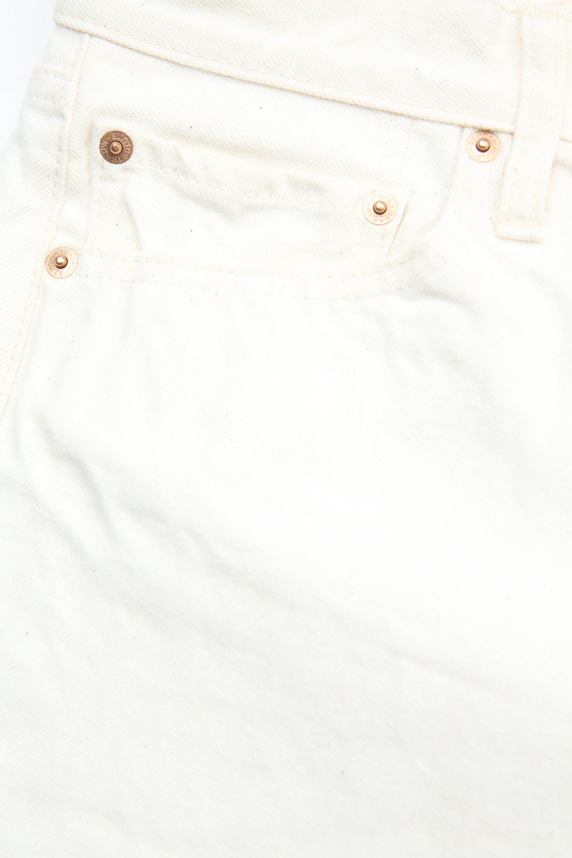 Resolute Slim Straight Natural Selvedge Denim - AA710 - Image 3