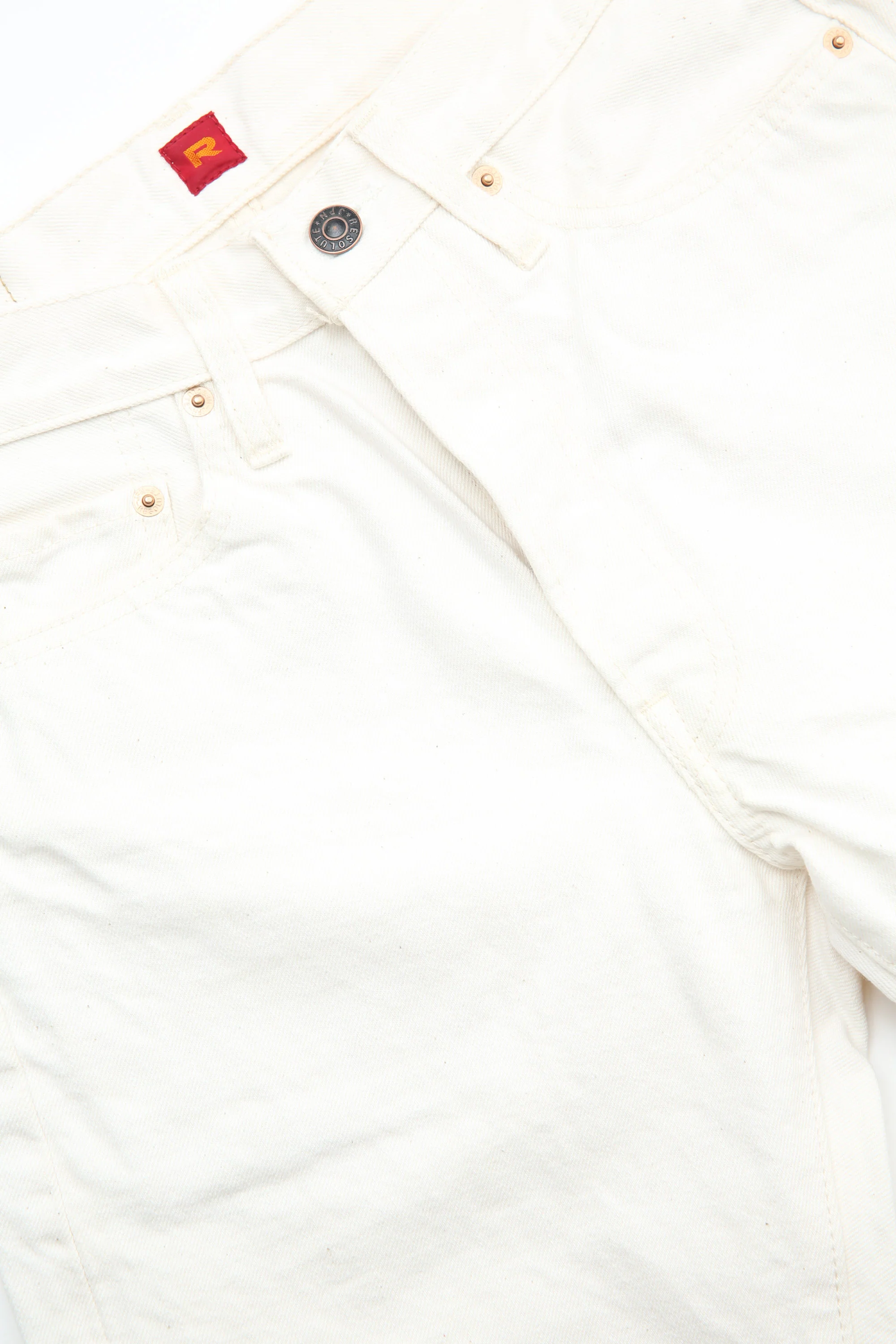 Resolute Slim Straight Natural Selvedge Denim - AA710 - Image 4