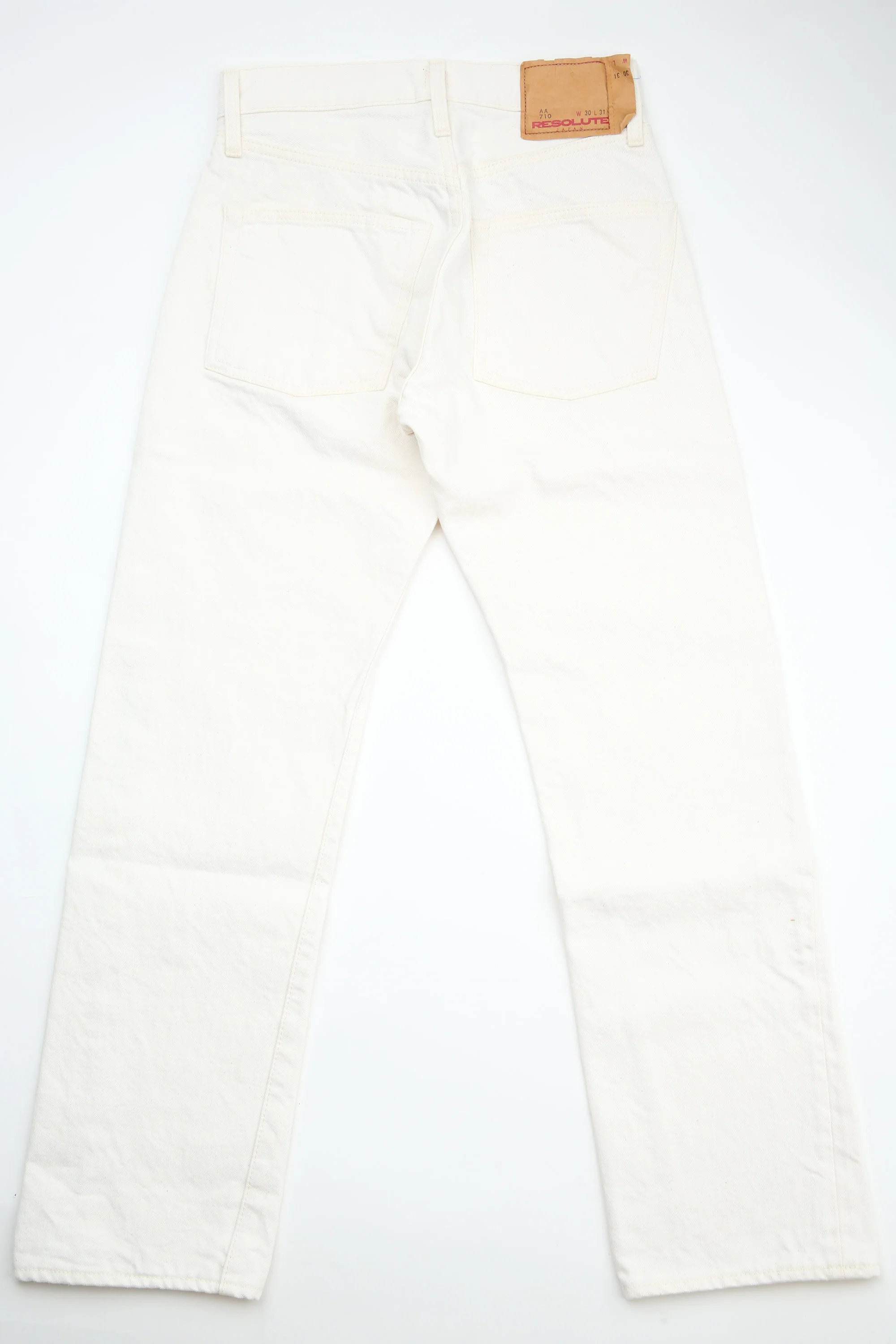 Resolute Slim Straight Natural Selvedge Denim - AA710 - Image 8