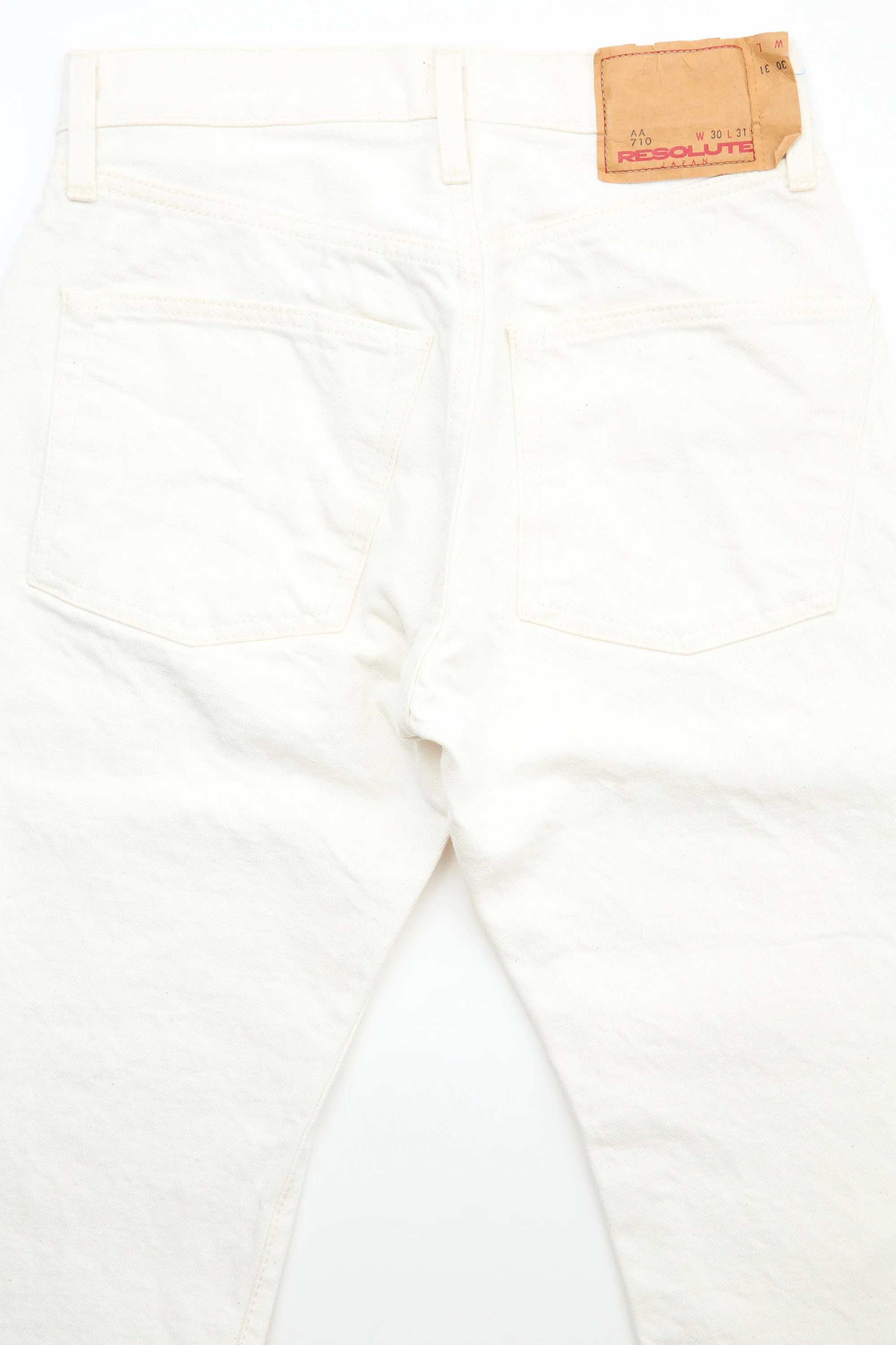 Resolute Slim Straight Natural Selvedge Denim - AA710 - Image 9