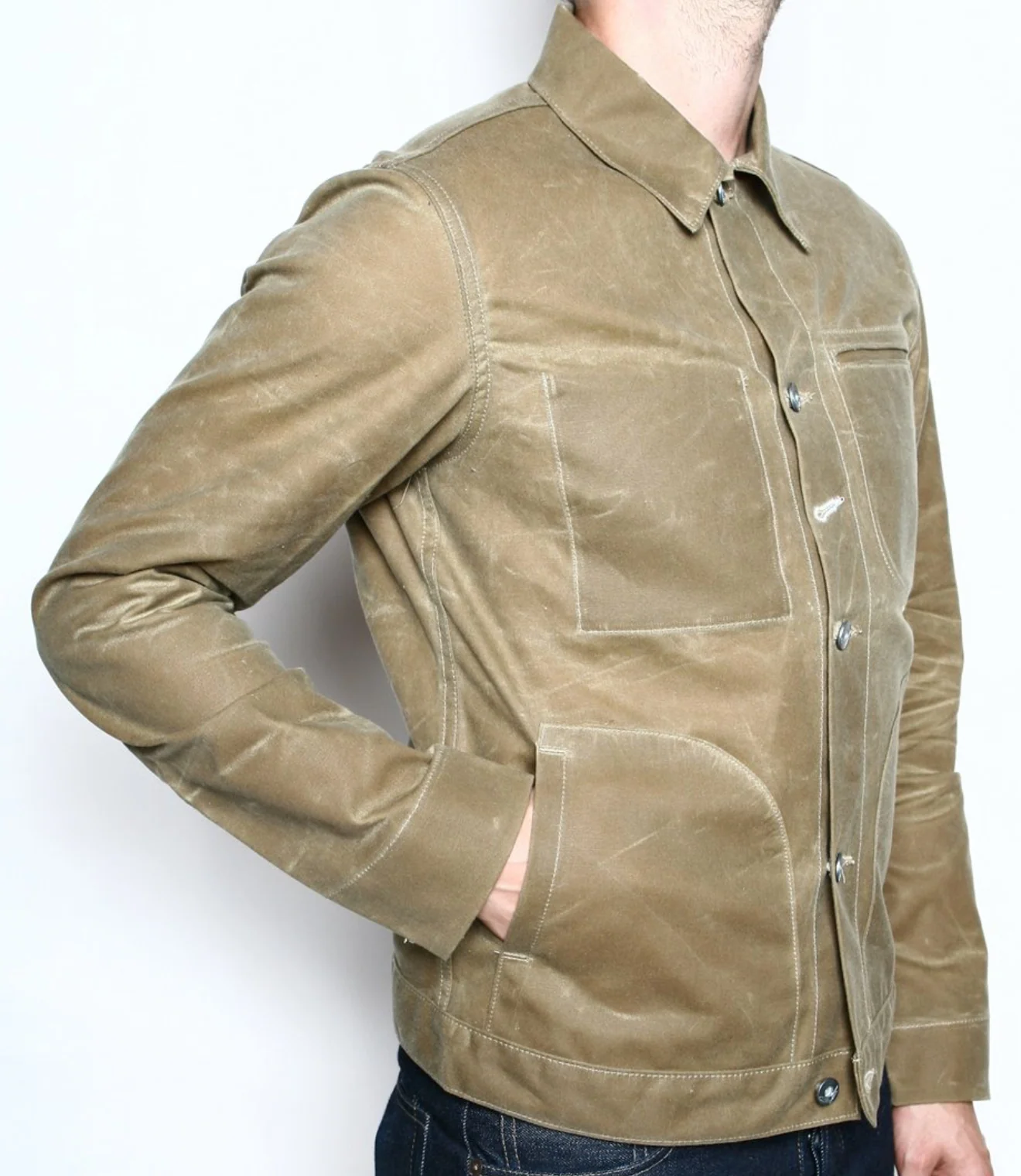 Rogue Territory Men's Ridgeline Supply Jacket - Tan - Image 11