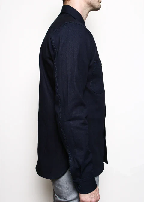Rogue Territory Work ISC Shirt - Indigo Selvedge Canvas - Image 3