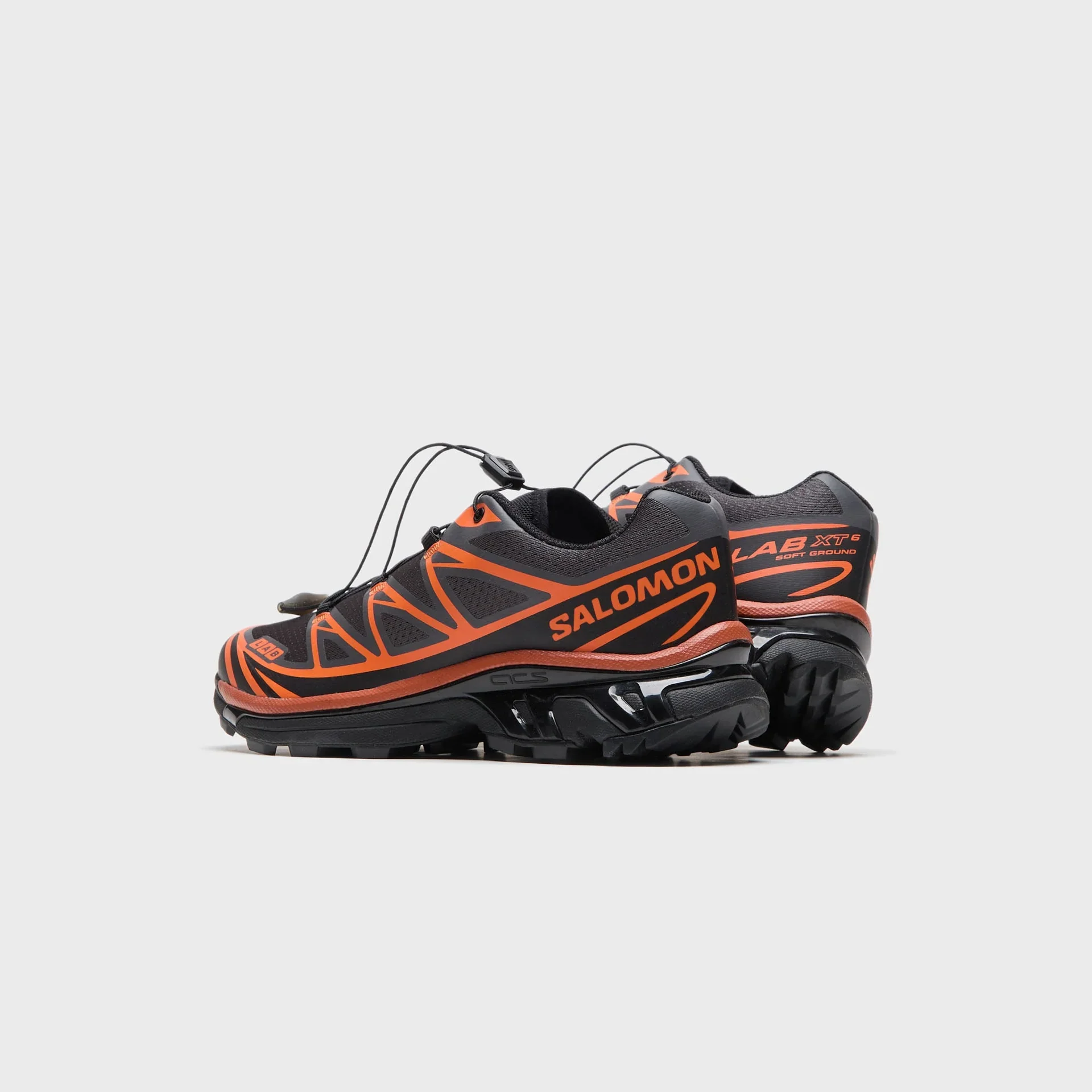 Salomon XT-6 - Asphalt / Black / Red Orange - Image 3