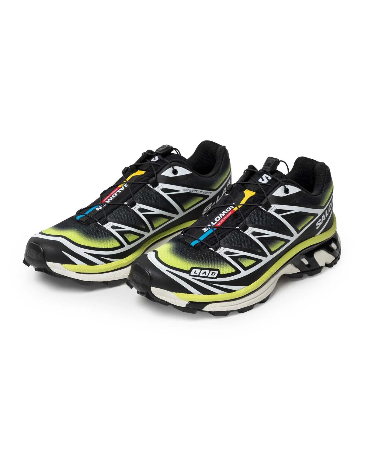 Salomon XT-6 SKYLINE - Black / Maritime Blue / Sharp Green - Image 2